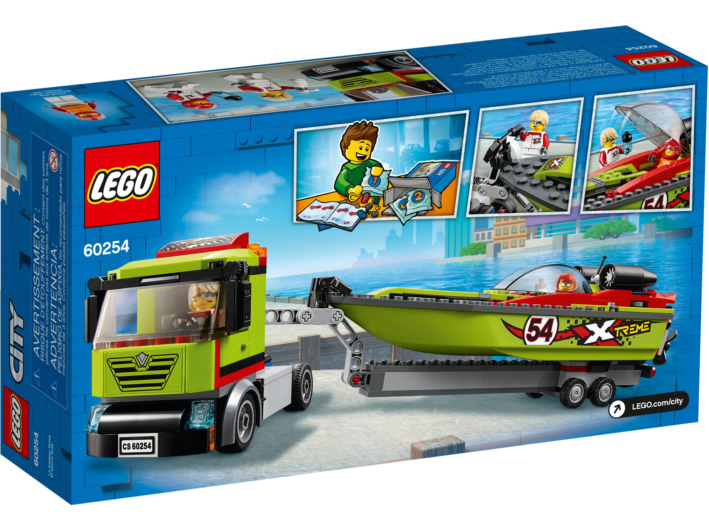 LEGO City 60254 Rennboot-Transporter LEGO_60254_alt4.jpg
