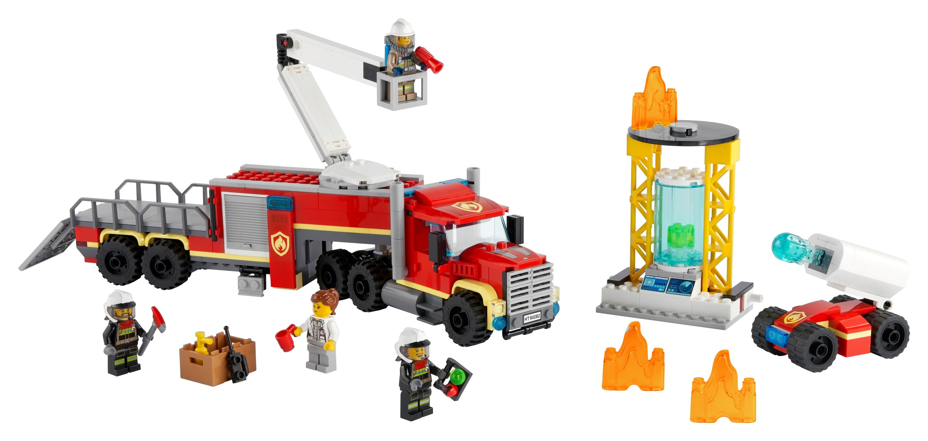 LEGO® City NEU & OVP 60282 Mobile Feuerwehreinsatzzentrale 