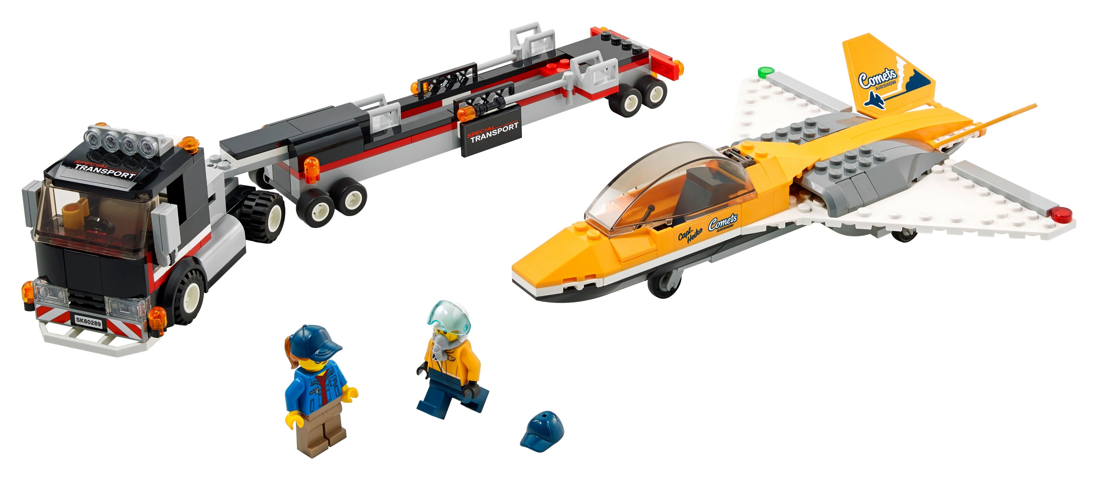 LEGO® City Flugshow-Jet-Transporter 60289-281 Teile Alter 5-99  NEU OVP 