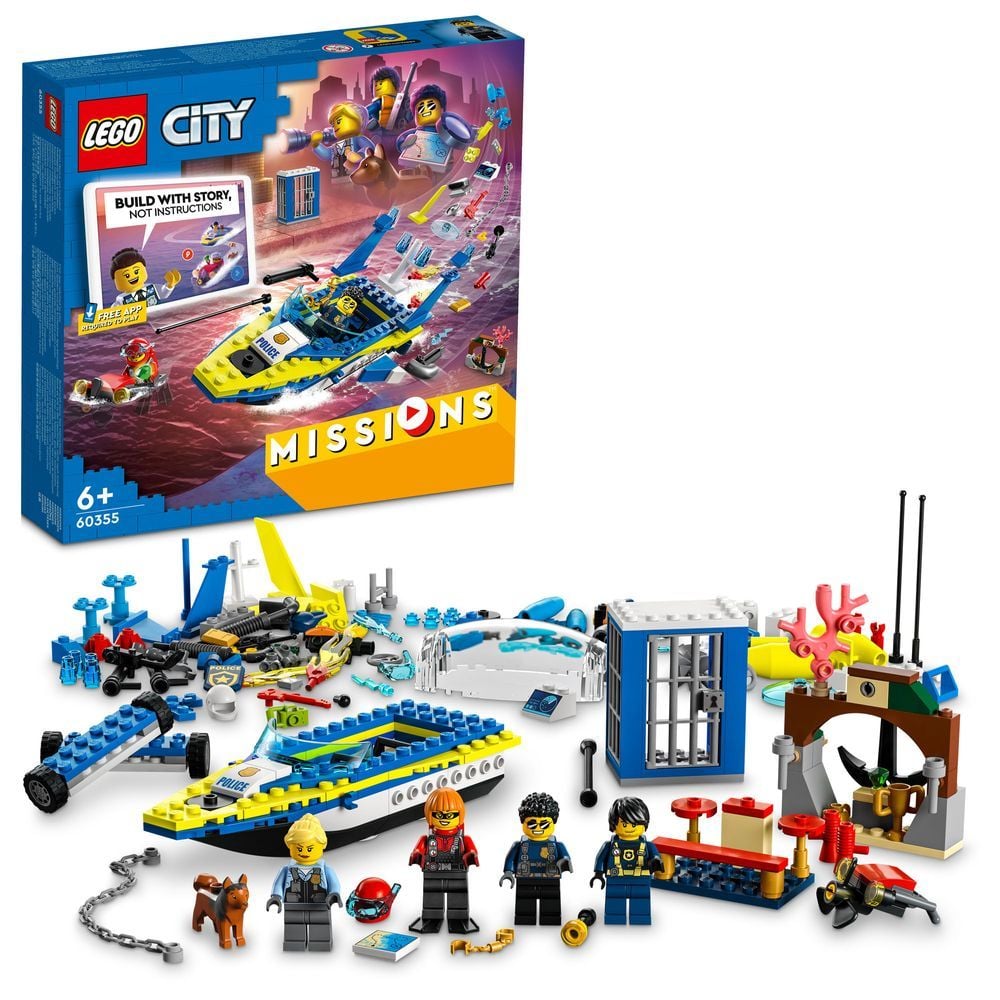LEGO City 60355 Detektivmissionen der Wasserpolizei LEGO_60355_prodimg.jpg