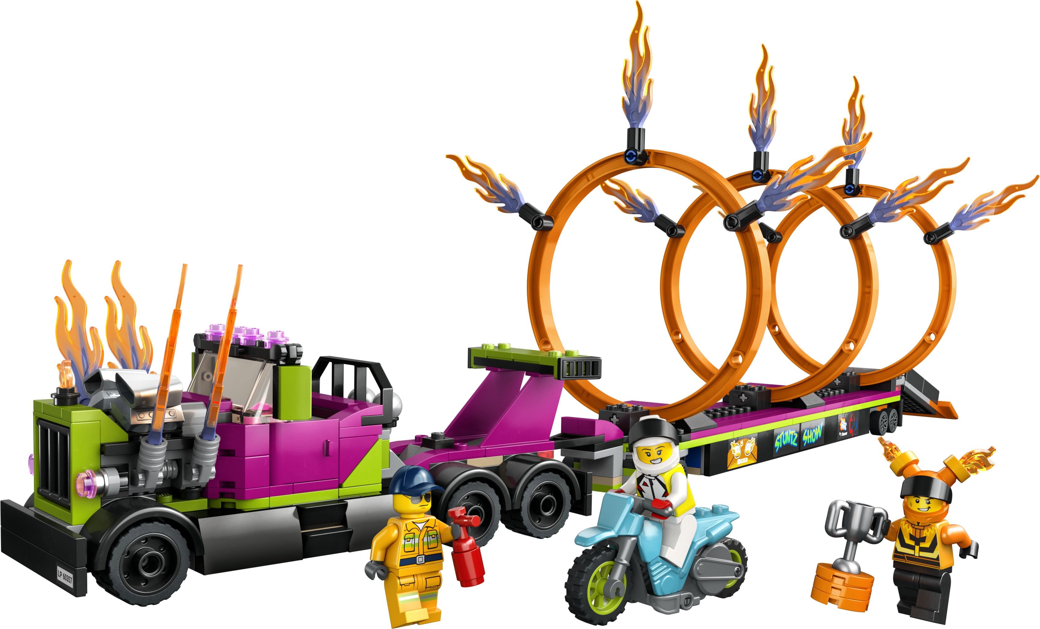 LEGO City 60357 Stunttruck & Feuerreifen-Challenge