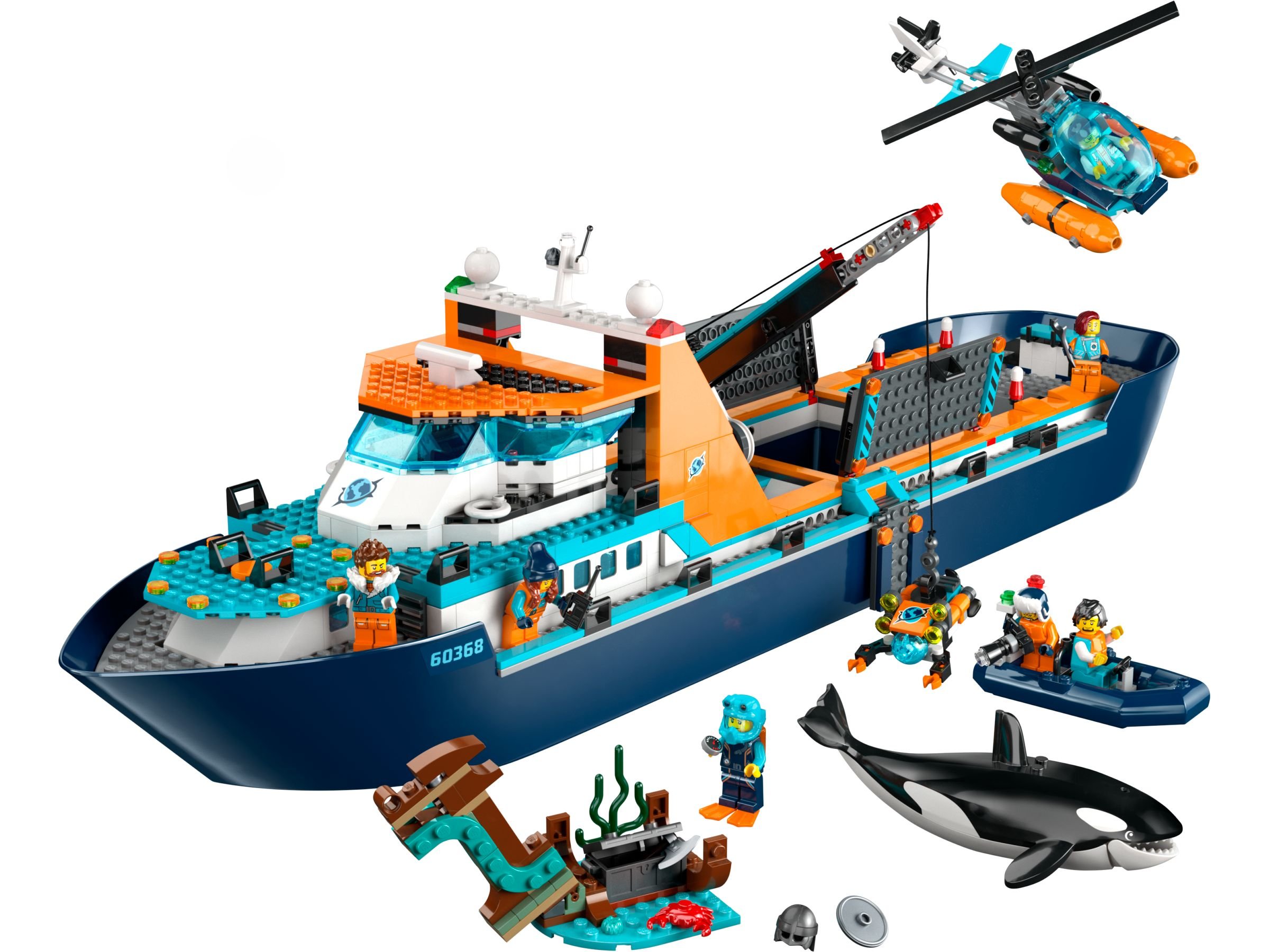 LEGO City 60368 Arktis-Forschungsschiff