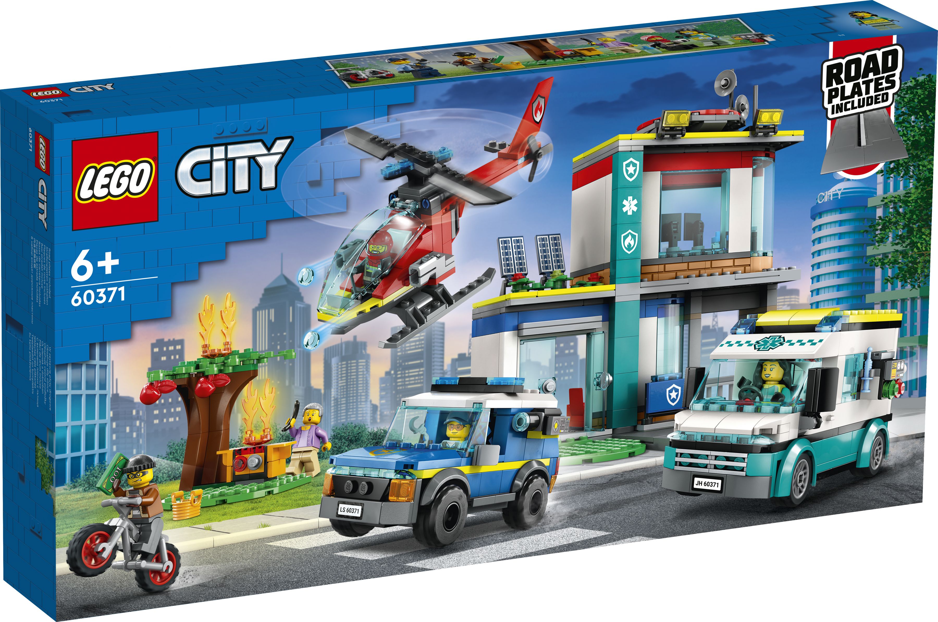LEGO City 60371 Hauptquartier der Rettungsfahrzeuge LEGO_60371_Box1_v29.jpg