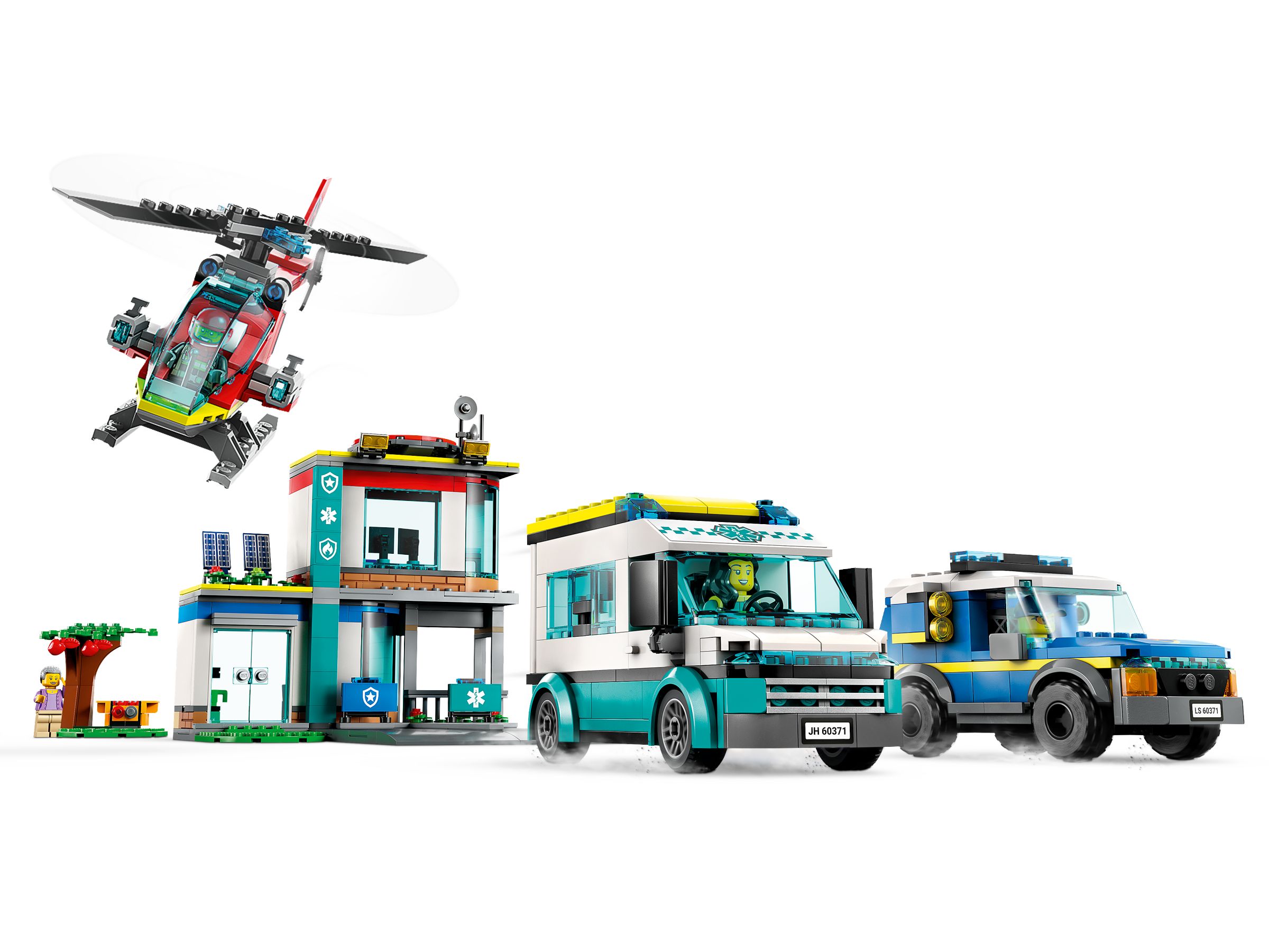 LEGO City 60371 Hauptquartier der Rettungsfahrzeuge LEGO_60371_alt2.jpg