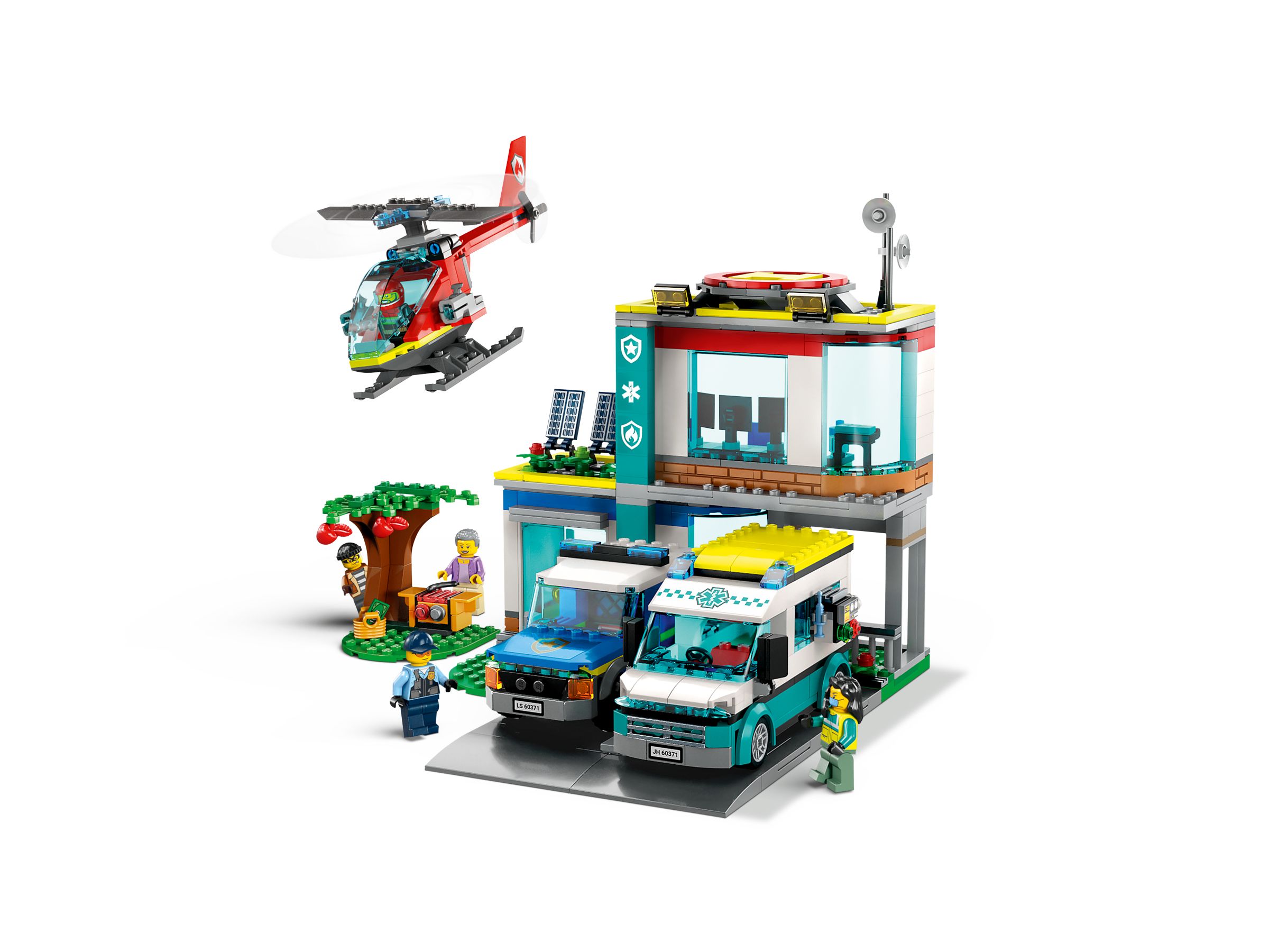 LEGO City 60371 Hauptquartier der Rettungsfahrzeuge LEGO_60371_alt3.jpg