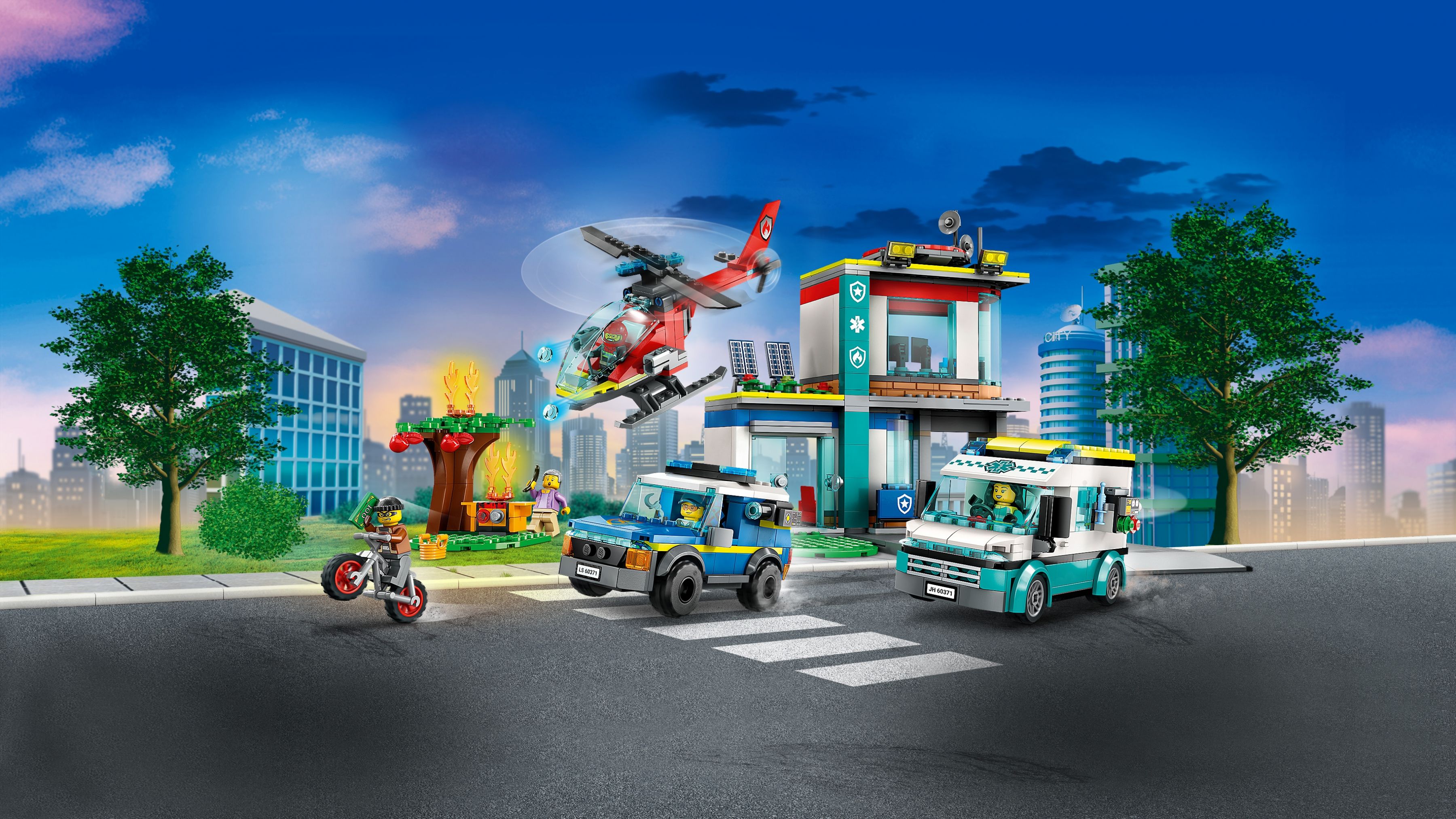 LEGO City 60371 Hauptquartier der Rettungsfahrzeuge LEGO_60371_pri.jpg