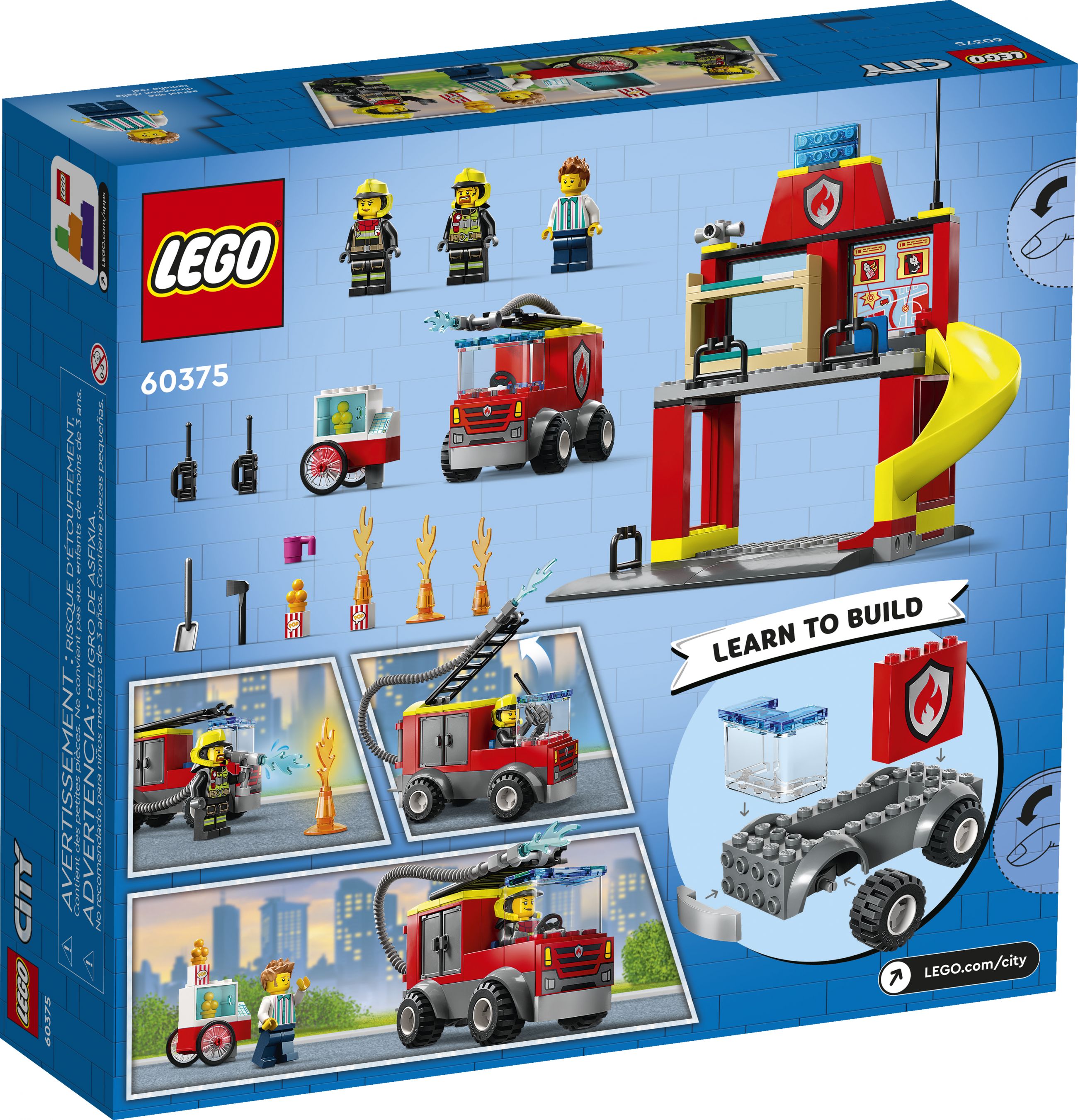 LEGO City 60375 Feuerwehrstation und Löschauto LEGO_60375_Box5_v39.jpg