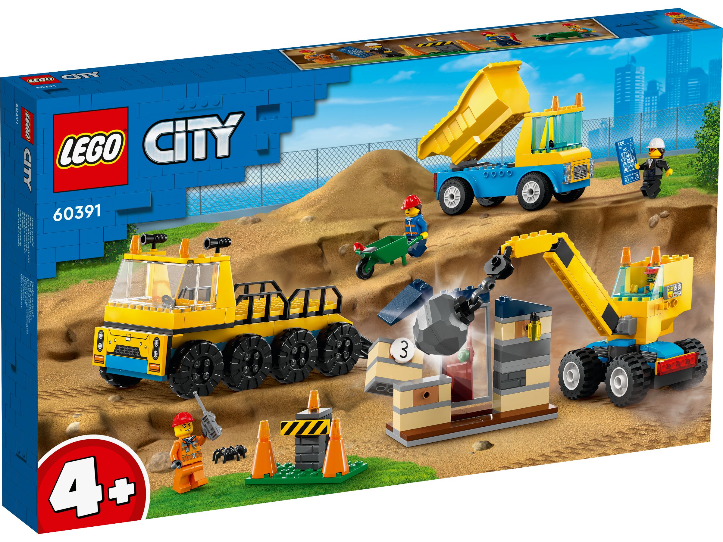 LEGO City 60391 Baufahrzeuge und Kran mit Abrissbirne LEGO_60391_Box1_v29.jpg