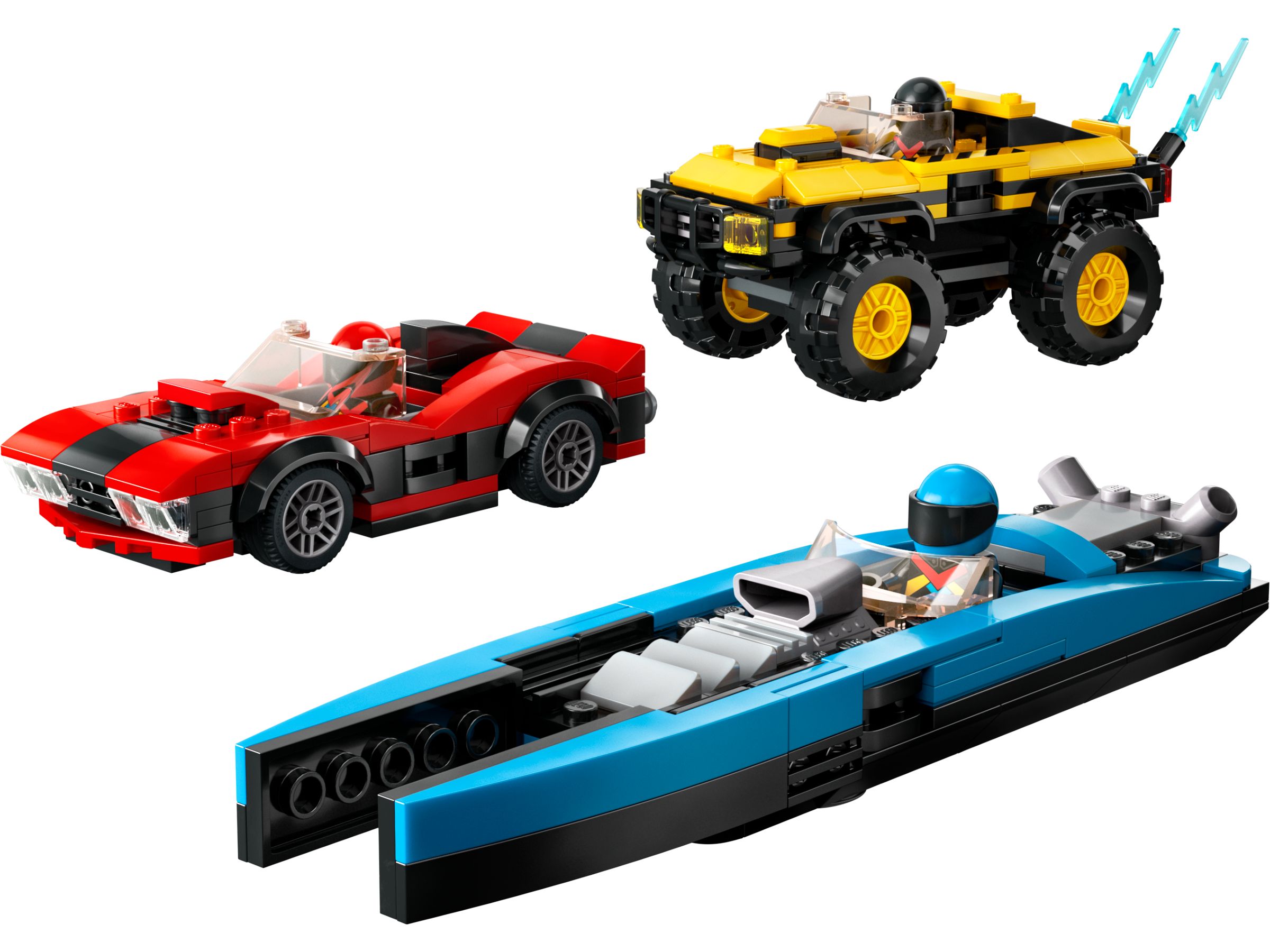 LEGO City 60395 Rennfahrzeuge Kombiset
