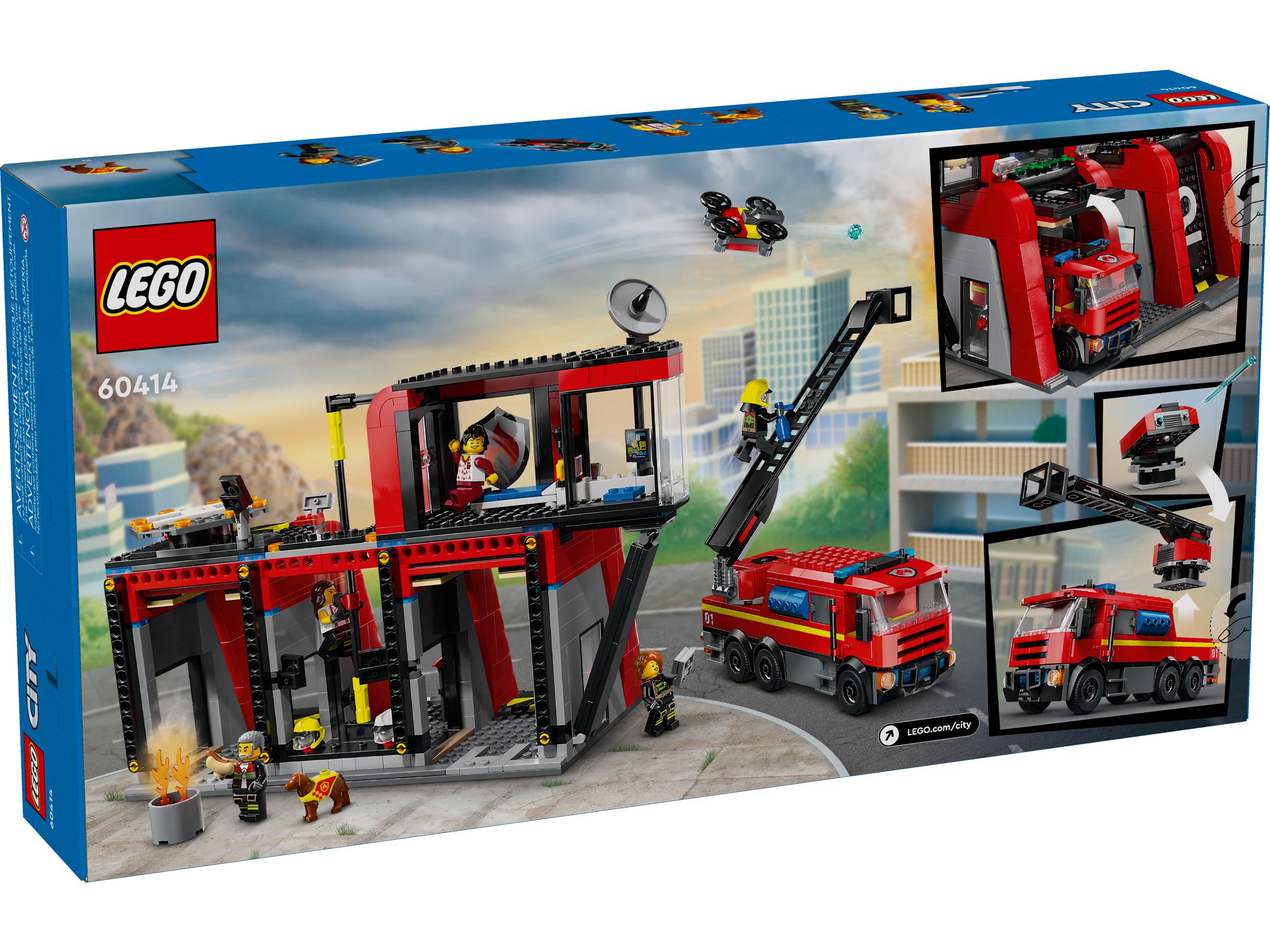 LEGO City 60414 Feuerwehrstation mit Drehleiterfahrzeug LEGO_60414_alt7.jpg