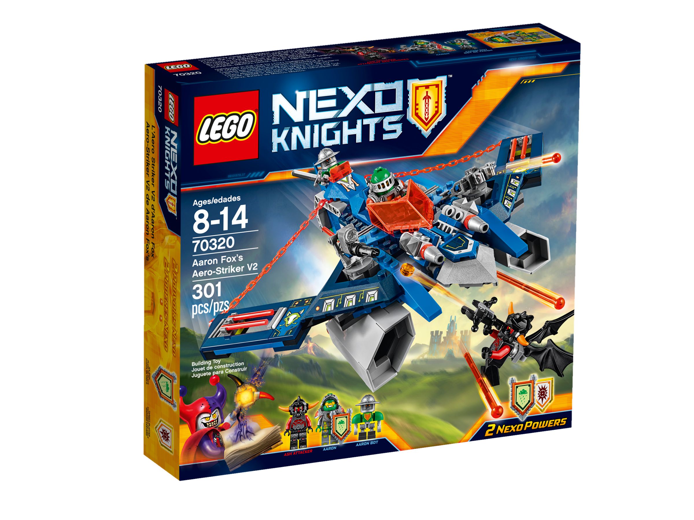 LEGO Nexo Knights 70320 Aarons Aero-Flieger V2 LEGO_70320_alt1.jpg