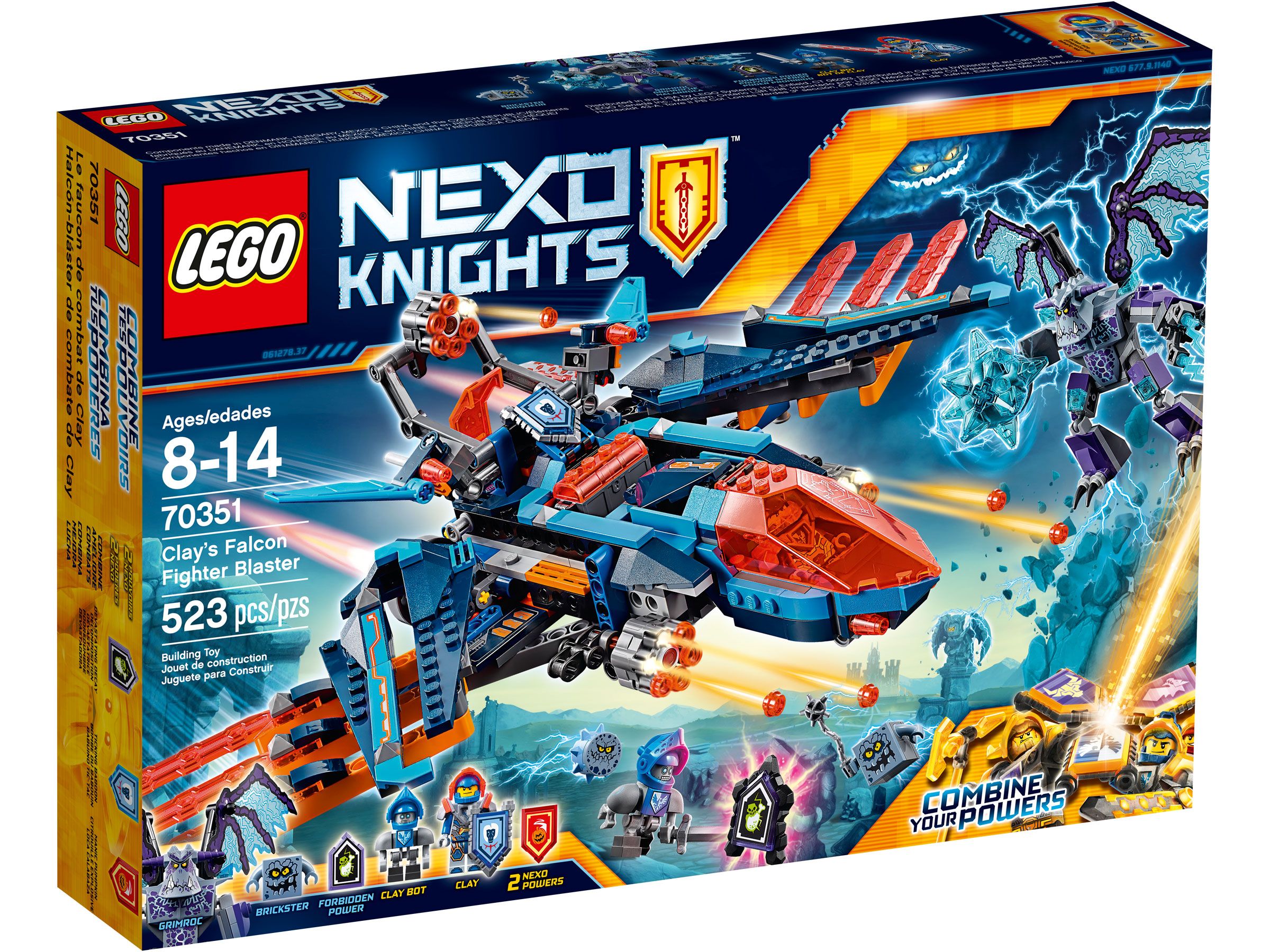 LEGO Nexo Knights 70351 Clays Blaster-Falke LEGO_70351_Box1_v39.jpg