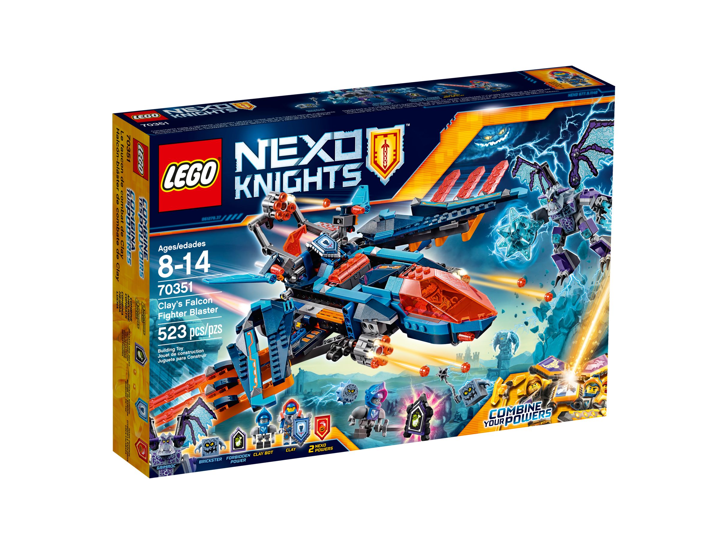 LEGO Nexo Knights 70351 Clays Blaster-Falke LEGO_70351_alt1.jpg