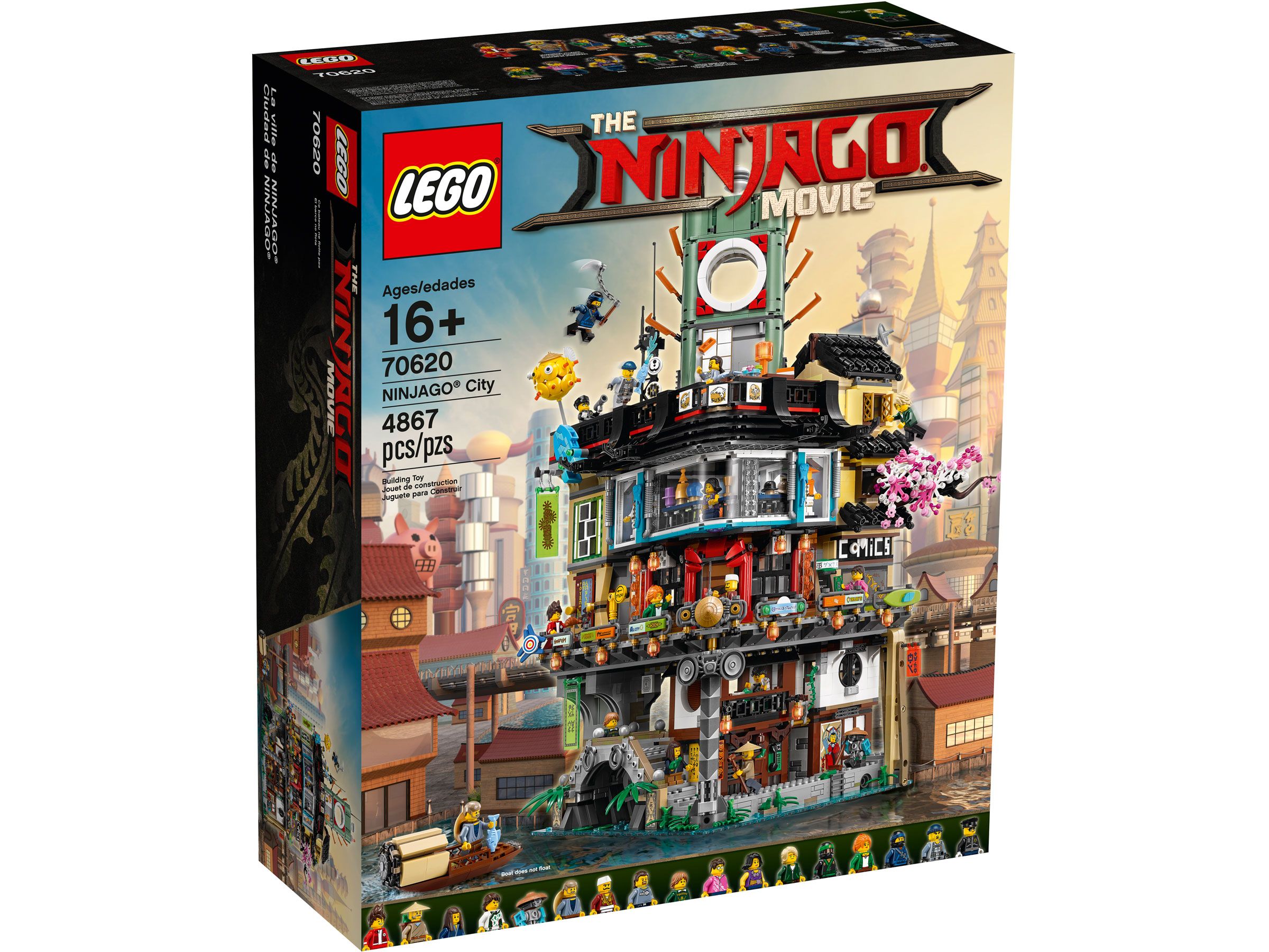 LEGO The LEGO Ninjago Movie 70620 Ninjago City LEGO_70620_Box1_v39.jpg