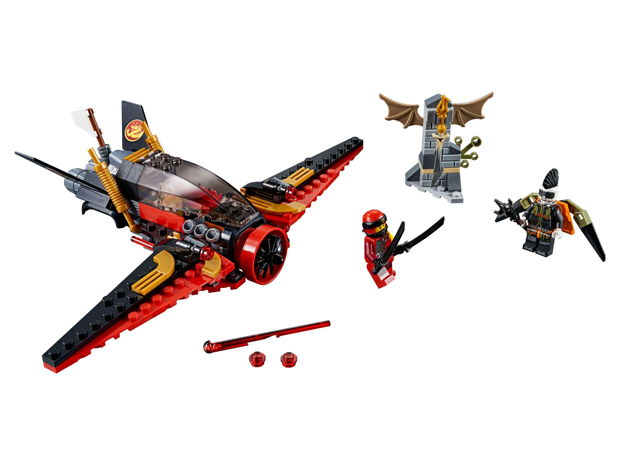 LEGO® Ninjago 70650 Kais Flügel-Speeder // neu und OVP 