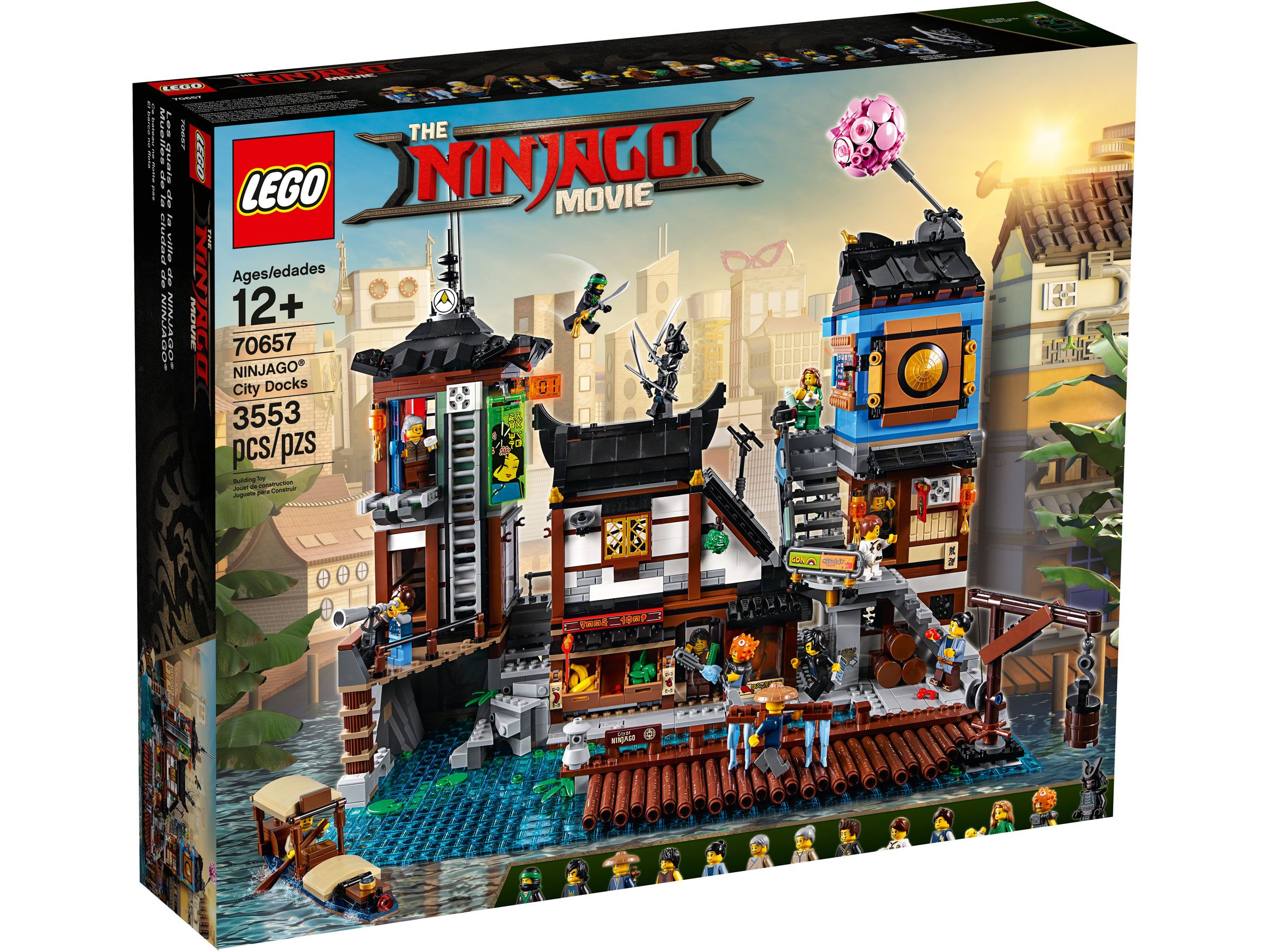 LEGO The LEGO Ninjago Movie 70657 Ninjago City Hafen LEGO_70657_Box1_v39.jpg