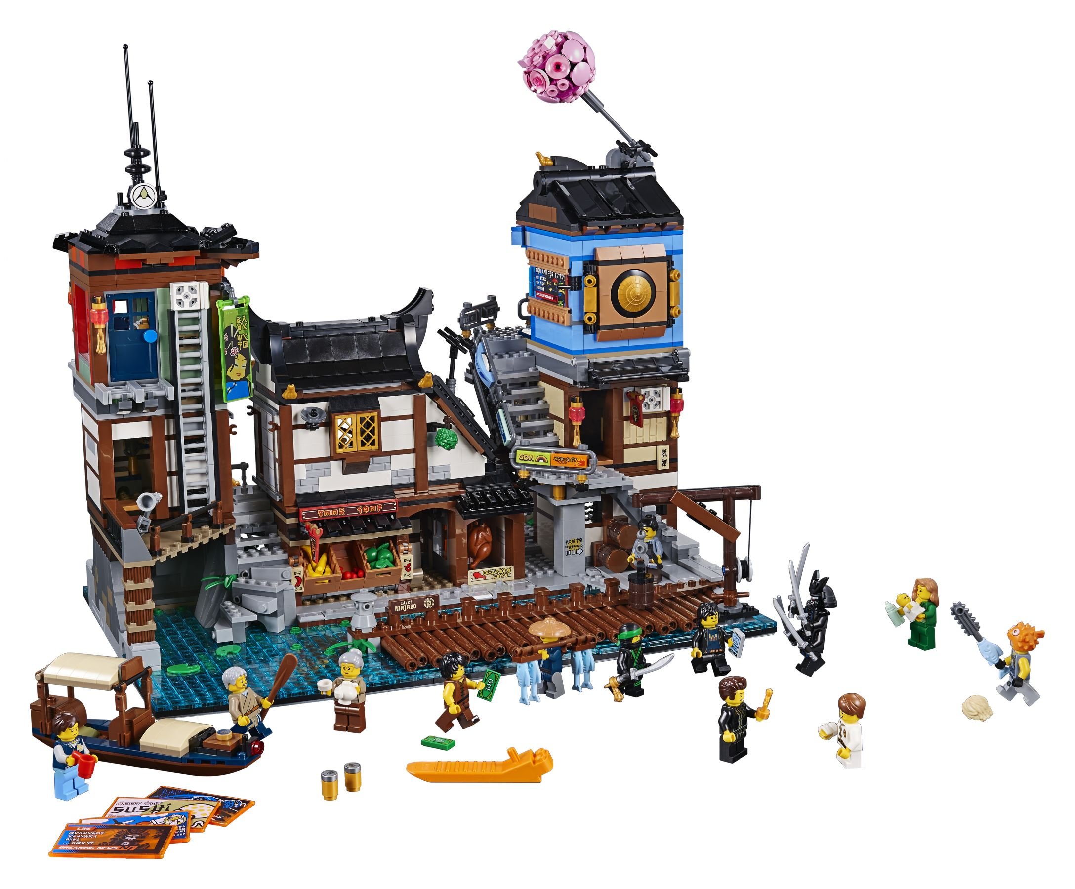 LEGO The LEGO Ninjago Movie 70657 Ninjago City Hafen