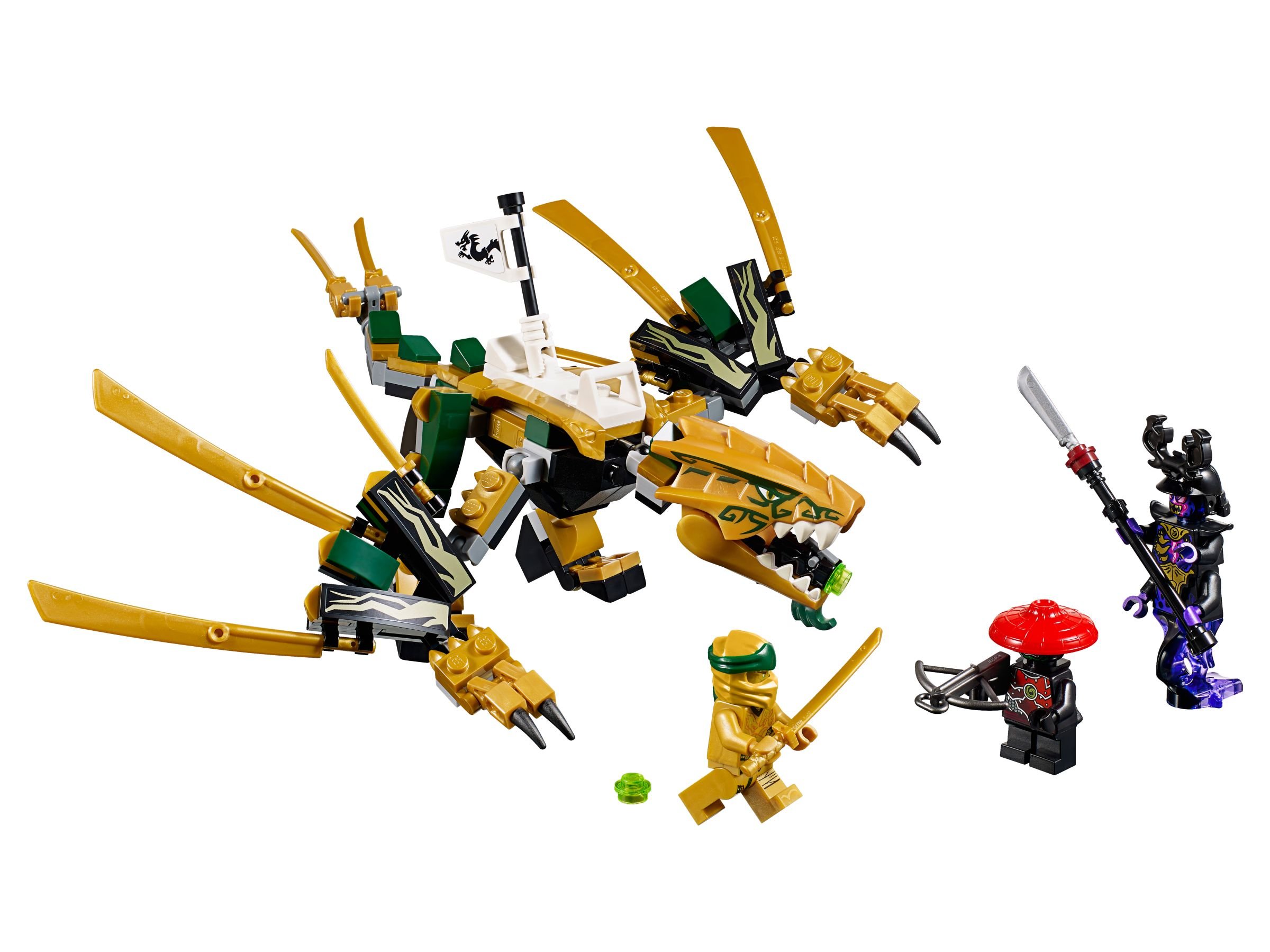 LEGO Ninjago 70666 Goldener Drache