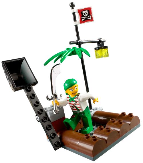 LEGO 4 Juniors 7070 Piratenfloß