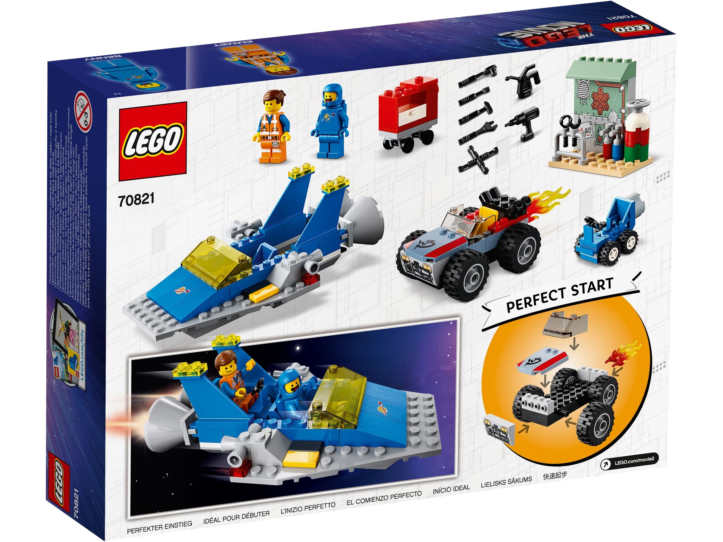 LEGO The LEGO Movie 2 70821 Emmets und Bennys Bau- und Reparaturwerkstatt! LEGO_70821_Box5_v29.jpg