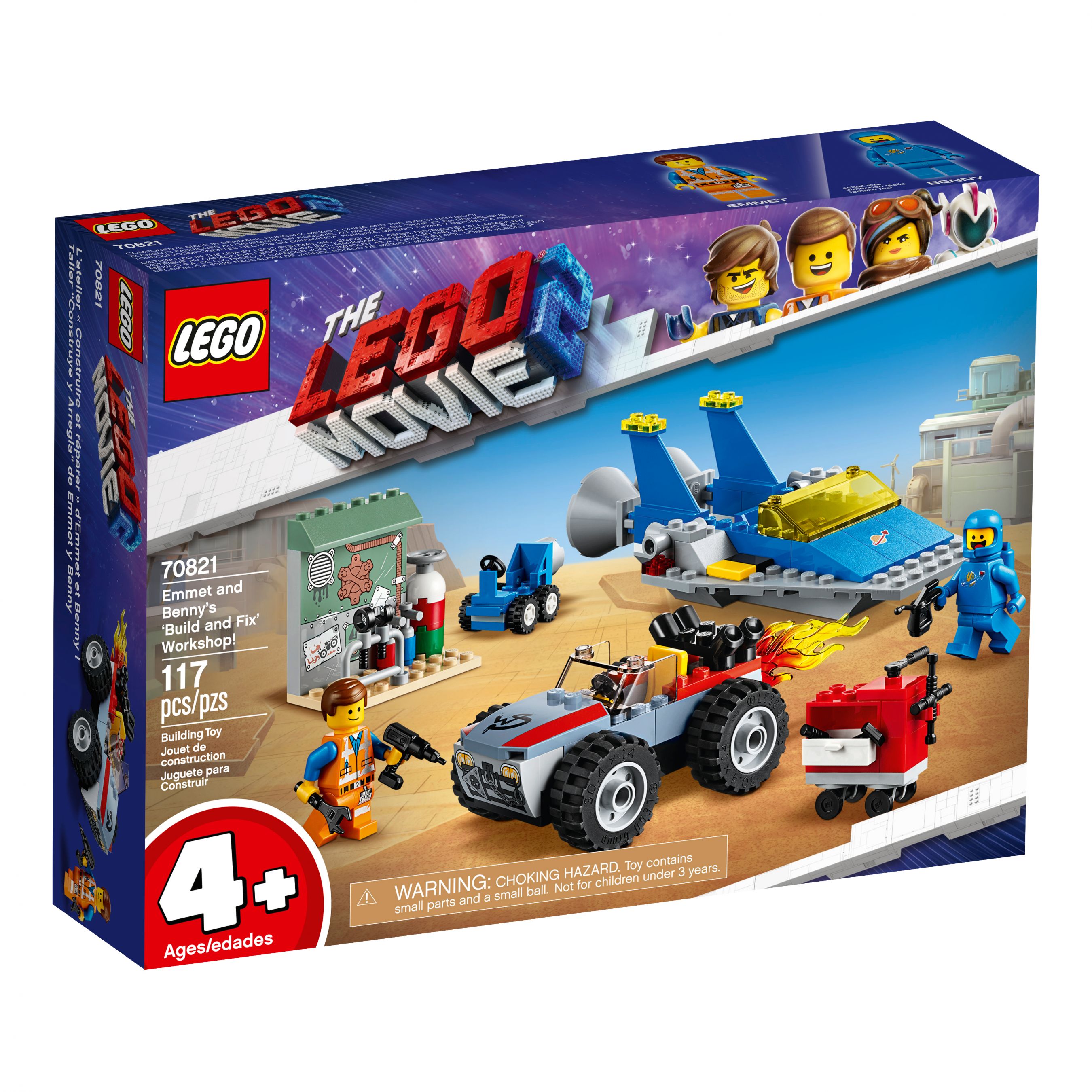 LEGO The LEGO Movie 2 70821 Emmets und Bennys Bau- und Reparaturwerkstatt! LEGO_70821_alt1.jpg
