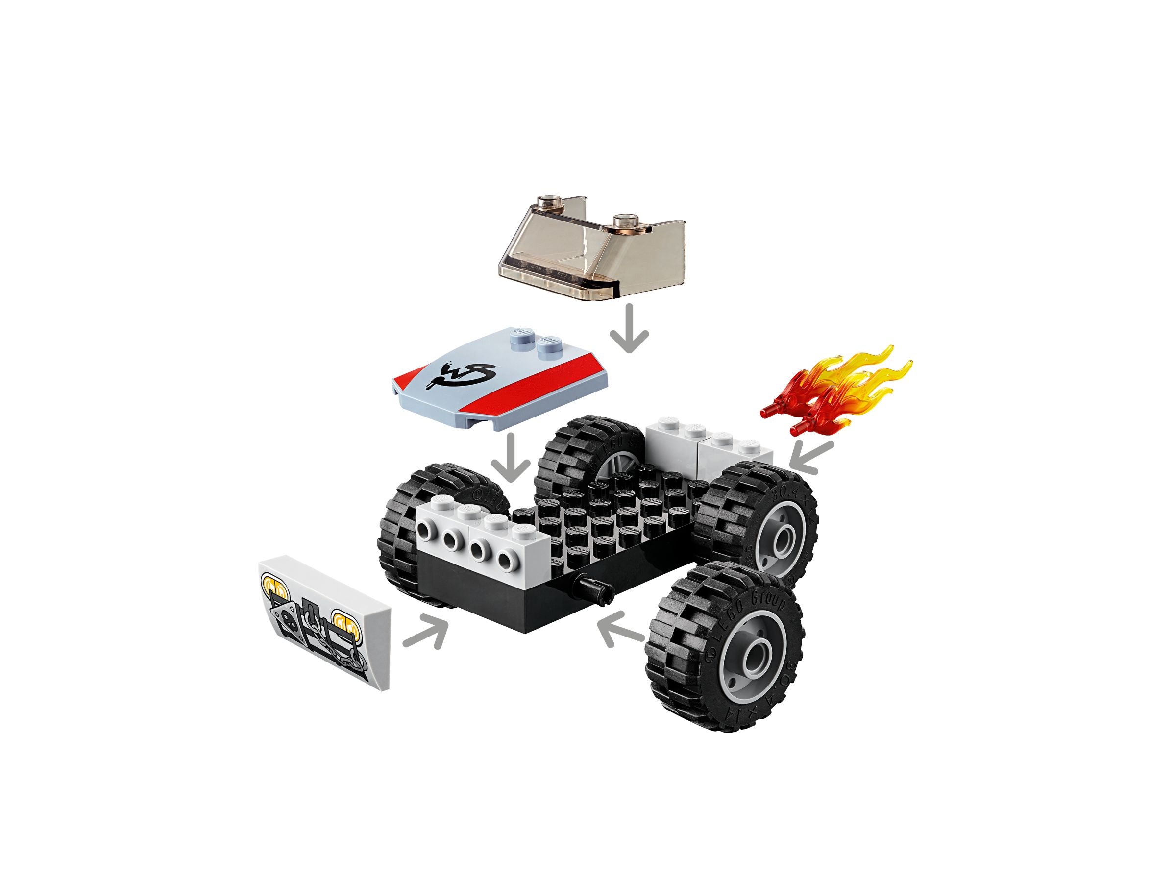 und Reparatur-Werkstatt Fahrzeuge Lego 70821 THE MOVIE 2 Emmets und Bennys Bau 