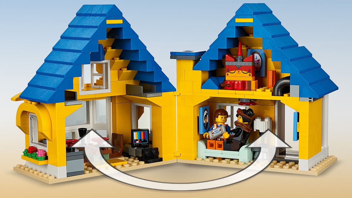 LEGO The LEGO Movie 2 70831 Emmets Traumhaus/Rettungsrakete! LEGO_70831_WEB_SEC01_1488.jpg