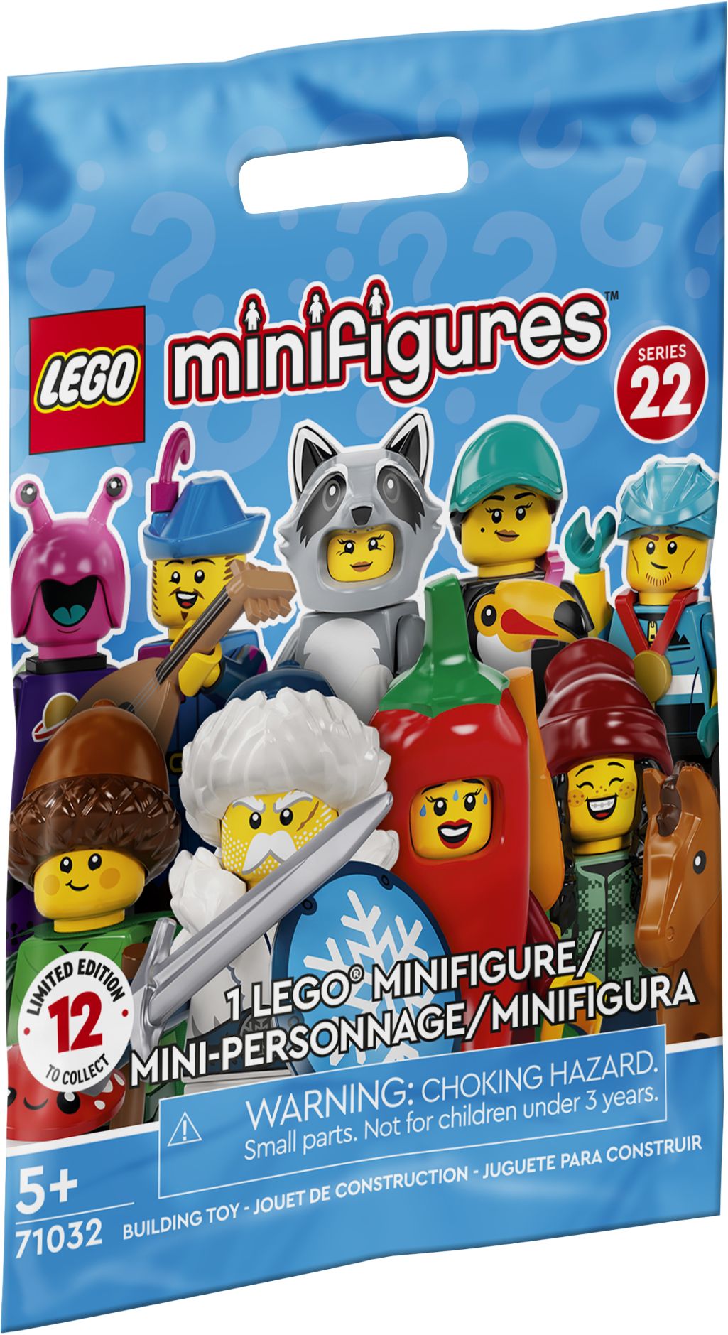 LEGO Collectable Minifigures 66700 Minifiguren Serie 22 – 6er-Pack LEGO_71032-bag.jpg