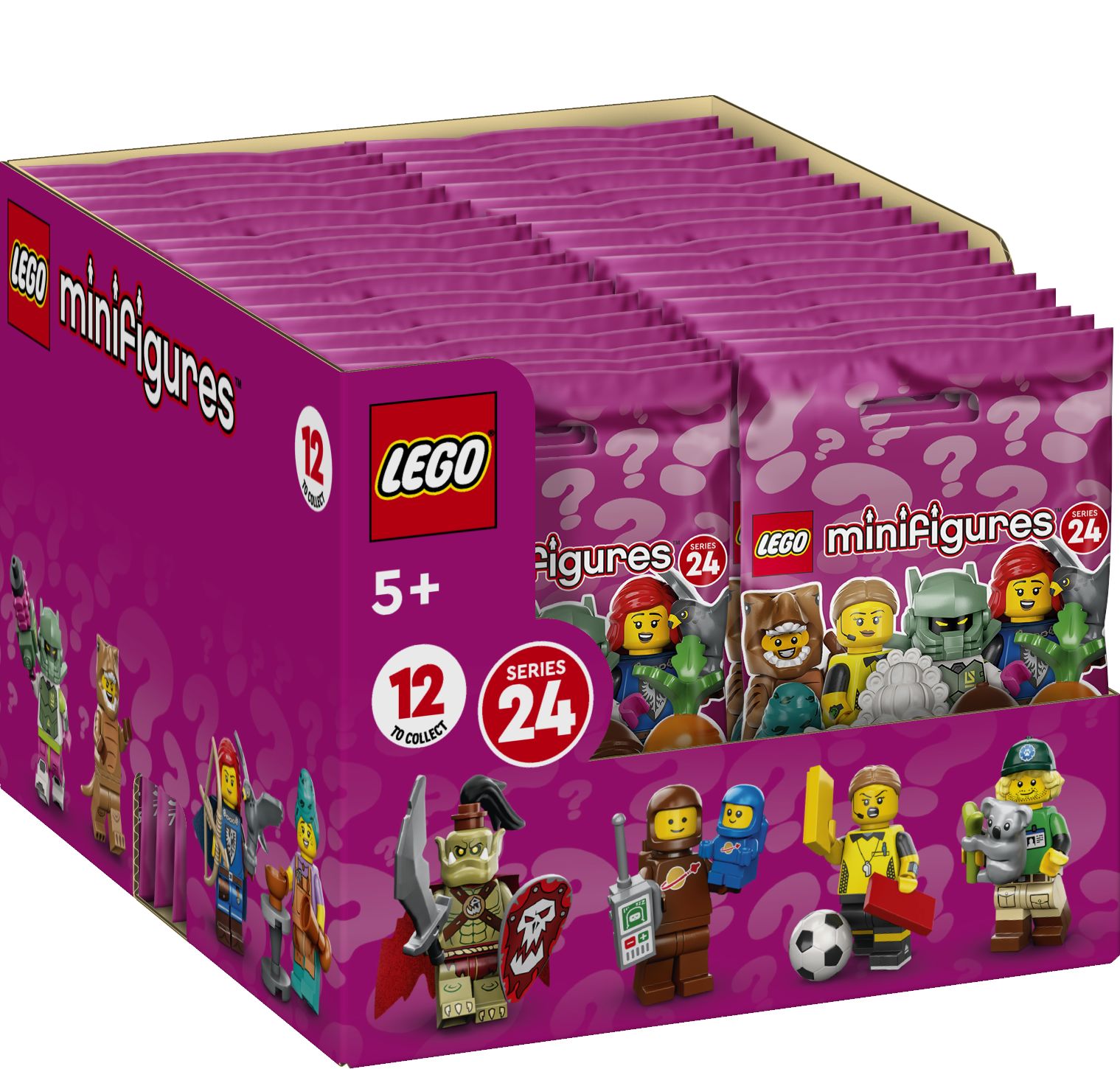 LEGO Collectable Minifigures 71037 LEGO® Minifiguren Serie 24 LEGO_71037_Display_Box1_v110.jpg