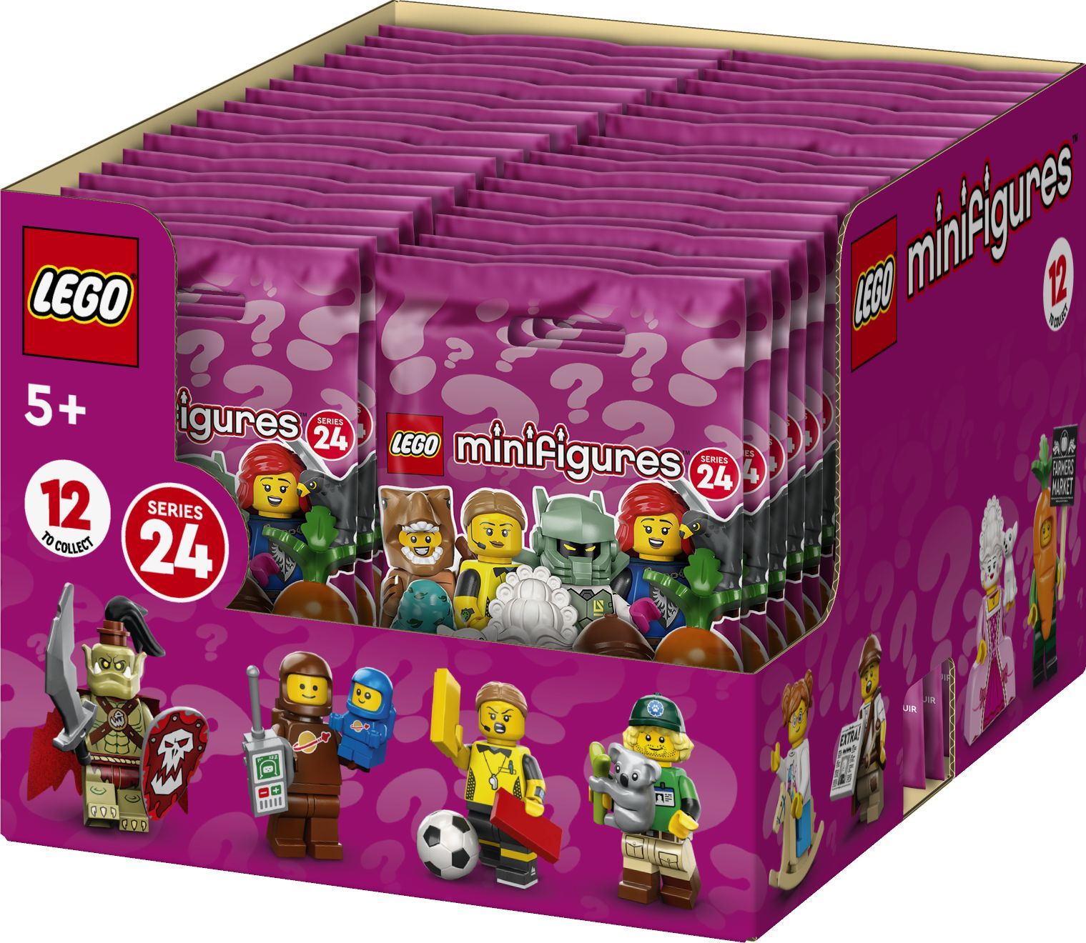LEGO Collectable Minifigures 71037 LEGO® Minifiguren Serie 24 LEGO_71037_Display_Box2_v140.jpg