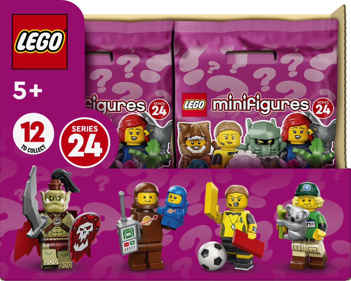 LEGO Collectable Minifigures 71037 LEGO® Minifiguren Serie 24 LEGO_71037_Display_Box3_v110.jpg