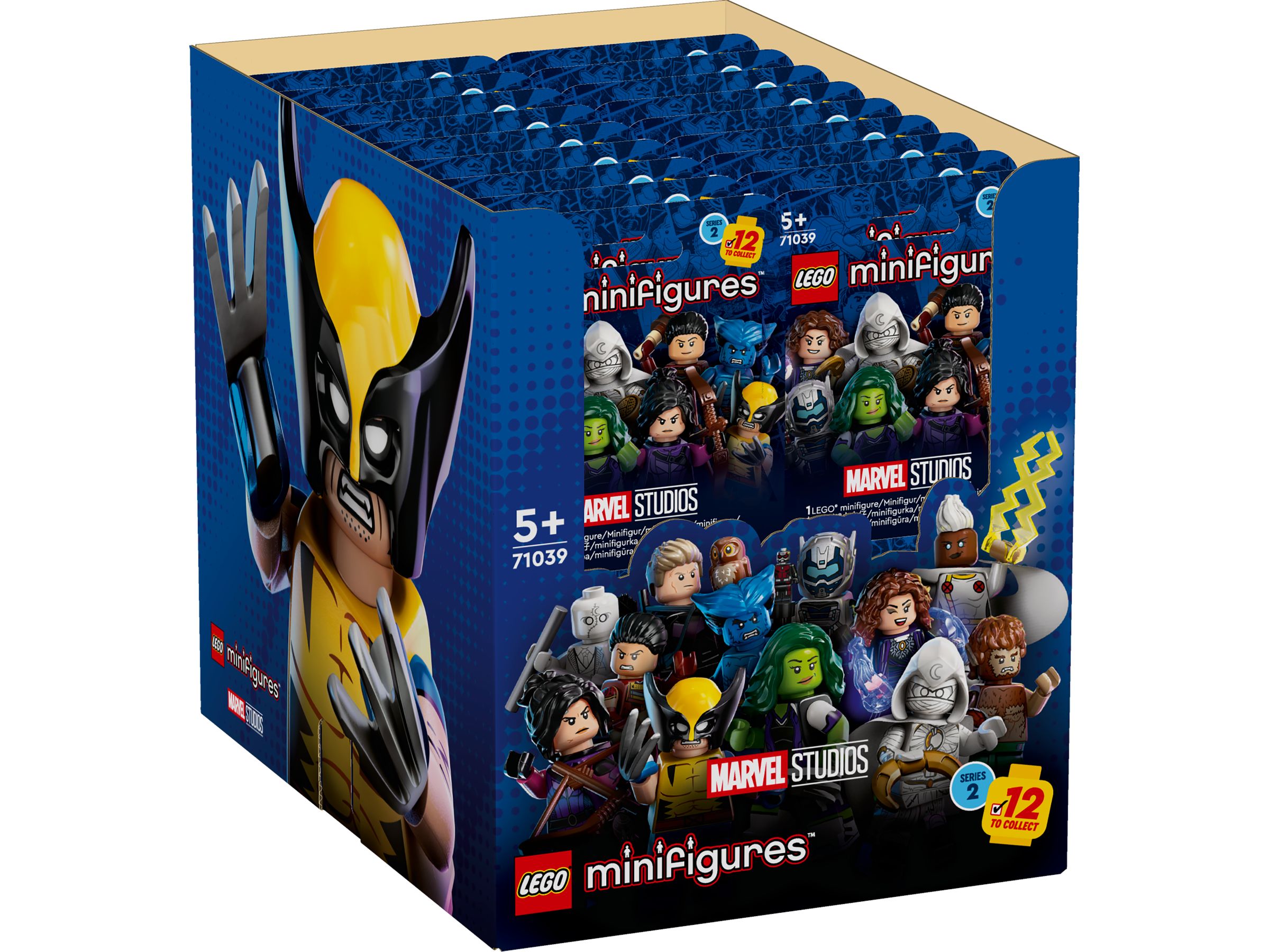 LEGO Collectable Minifigures 71039 Marvel Minifiguren Serie 2 LEGO_71039_display1_v110.jpg