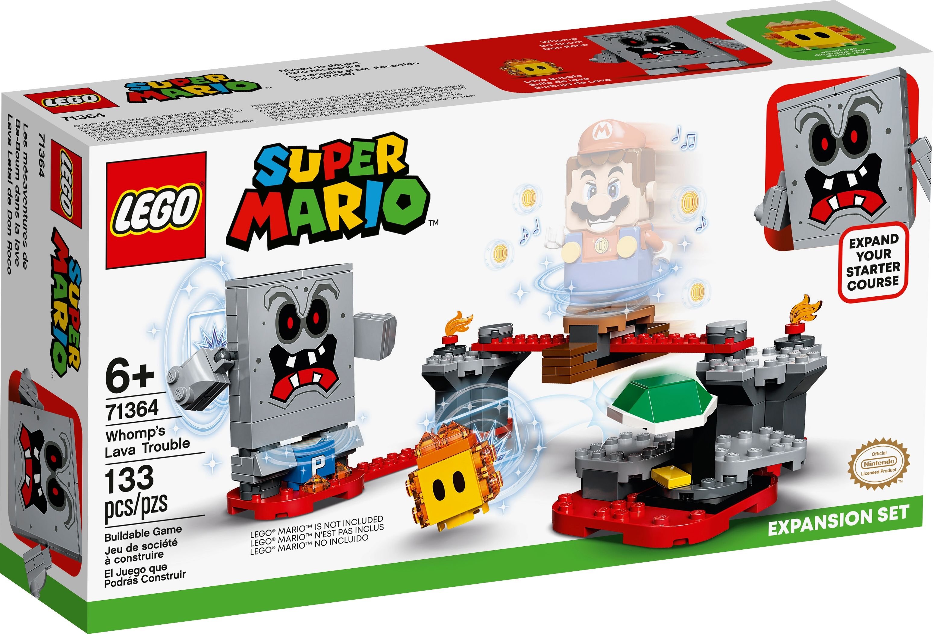 Erweiterungsset neu ovp LEGO® Super Mario 71364 Wummps Lava-Ärger 