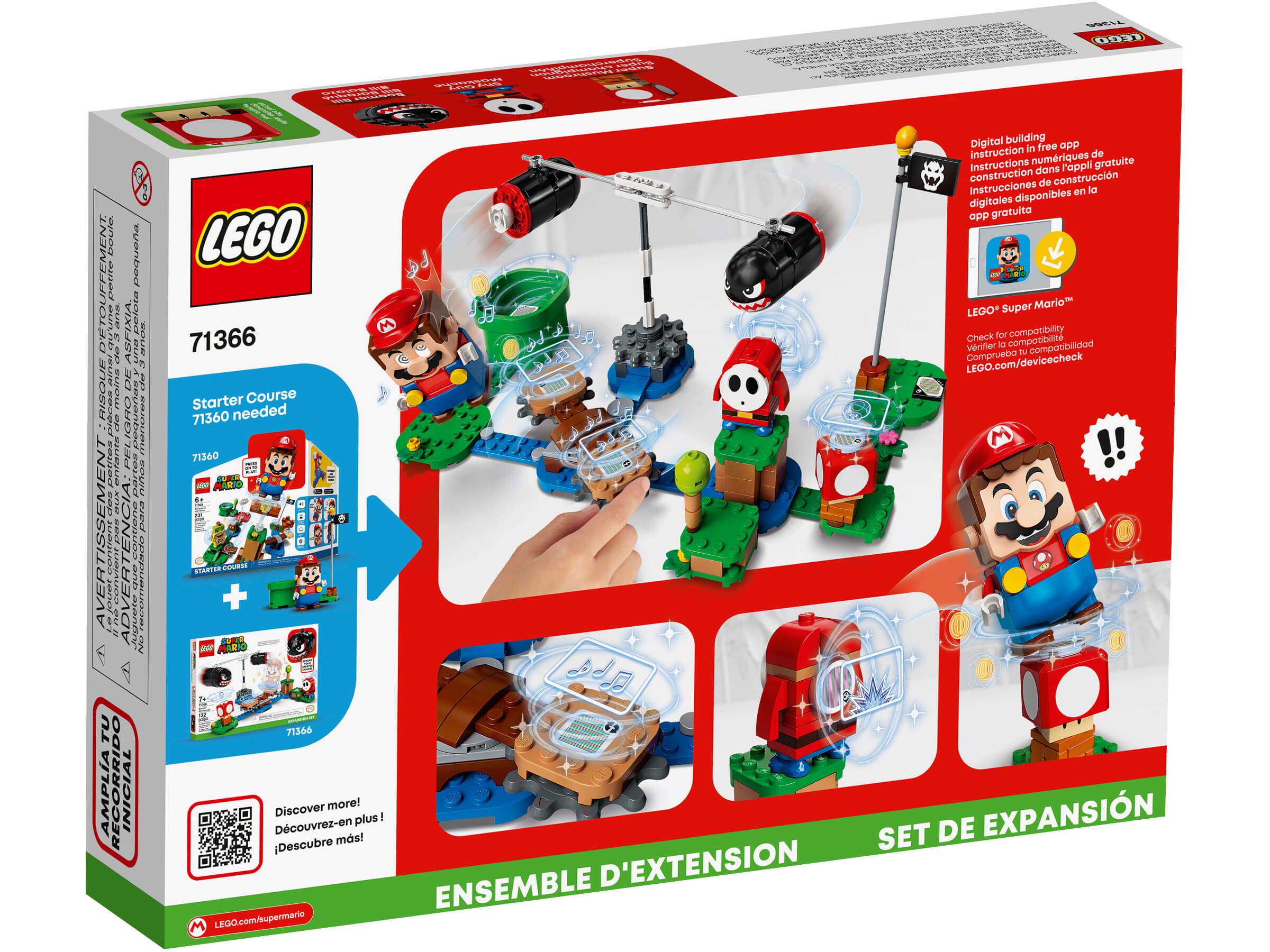 LEGO® Super Mario 71366 Riesen-Kugelwillis Erweiterungsset 