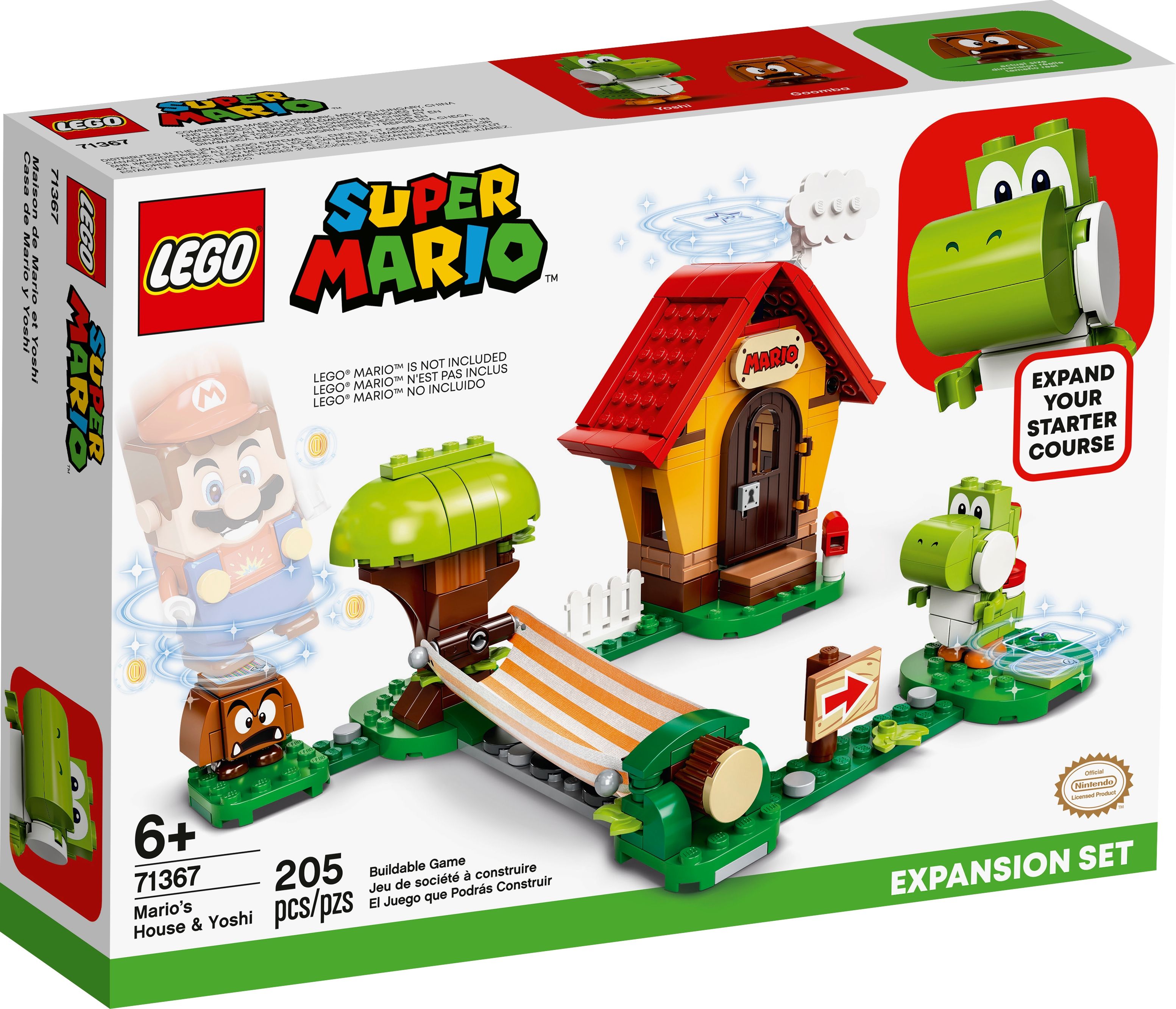 LEGO Super Mario 71367 Marios Haus und Yoshi – Erweiterungsset LEGO_71367_alt1.jpg