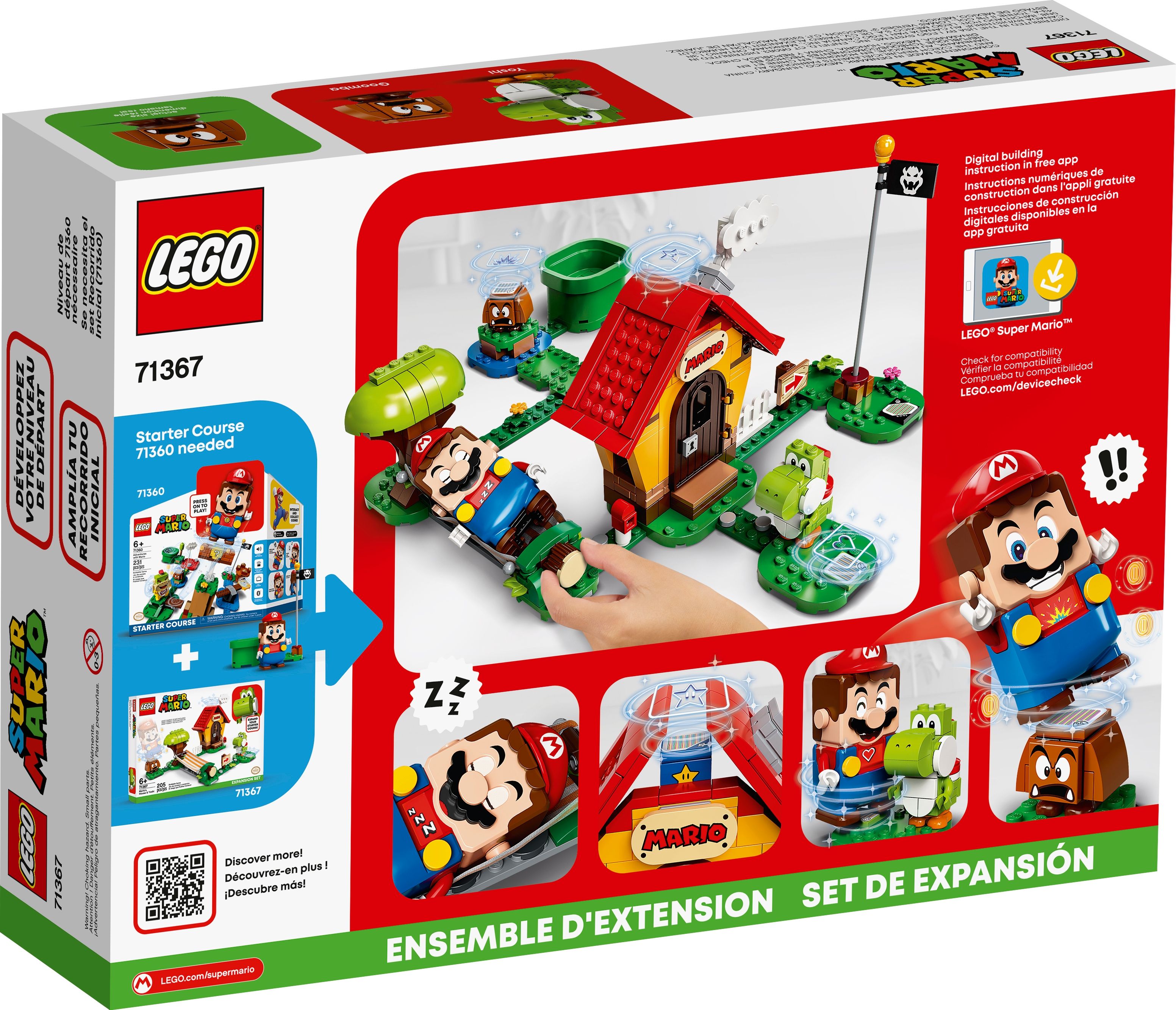 LEGO Super Mario 71367 Marios Haus und Yoshi – Erweiterungsset LEGO_71367_alt5.jpg