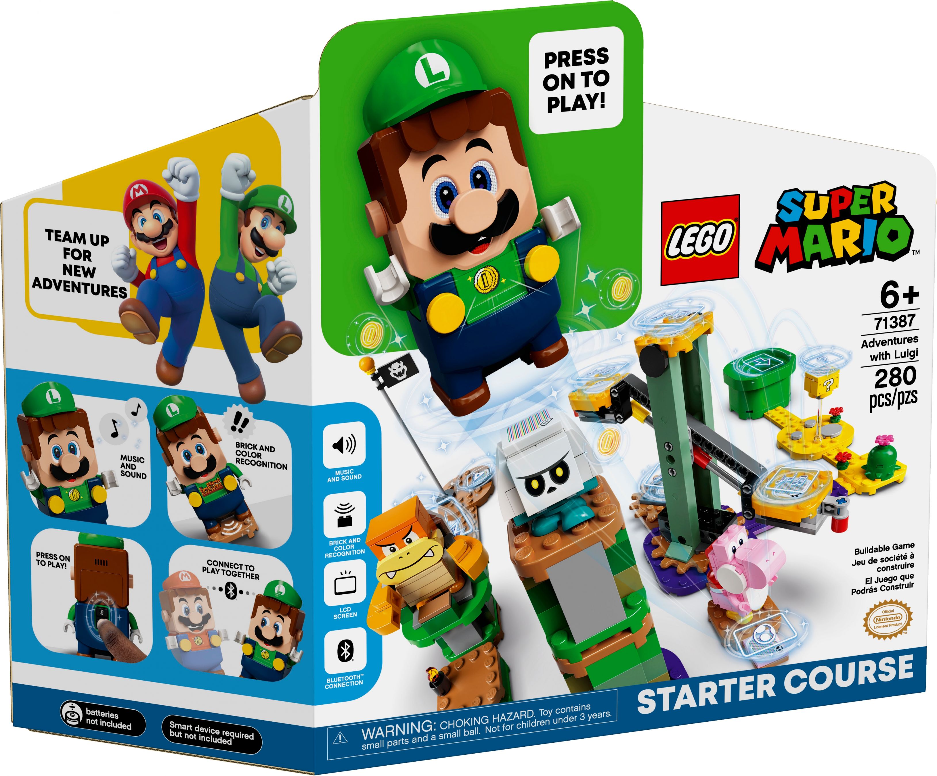 LEGO Super Mario 71387 Abenteuer mit Luigi – Starterset LEGO_71387_alt1.jpg