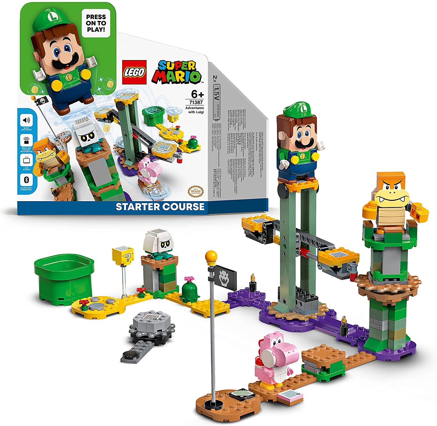 LEGO Super Mario 71387 Abenteuer mit Luigi – Starterset