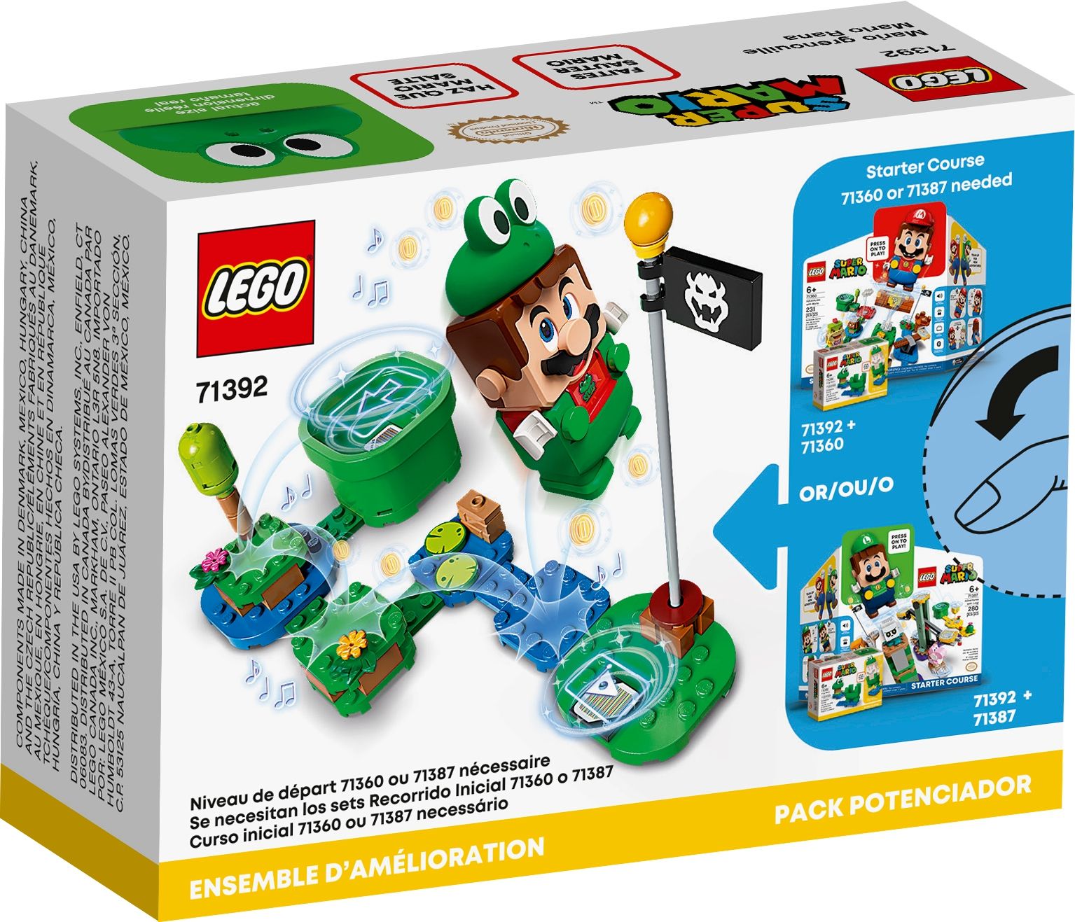 LEGO Super Mario 71392 Frosch-Mario Anzug LEGO_71392_alt5.jpg