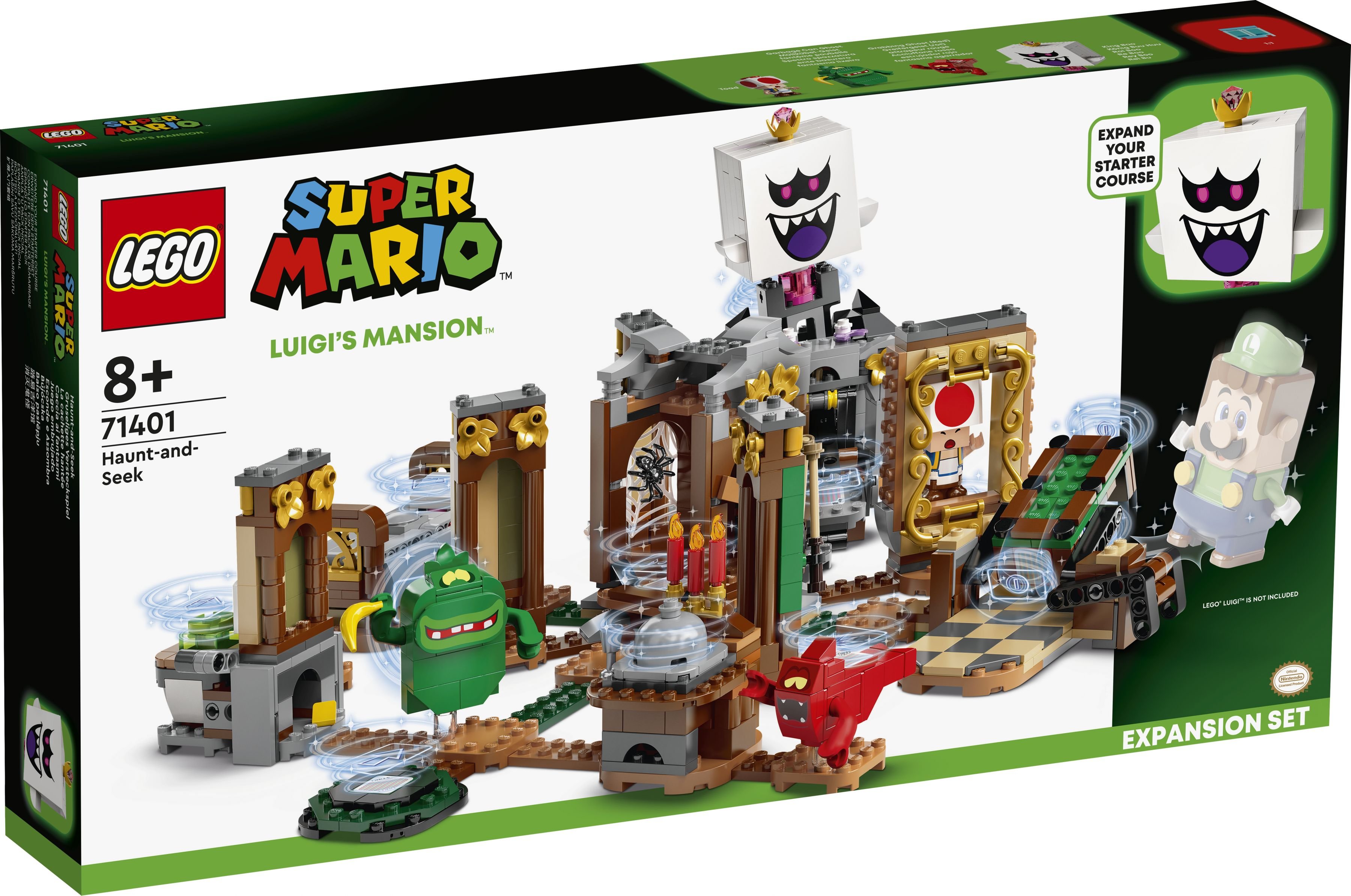 LEGO Super Mario 71401 Luigi’s Mansion™: Gruseliges Versteckspiel – Erweiterungsset LEGO_71401_Box1_v29.jpg