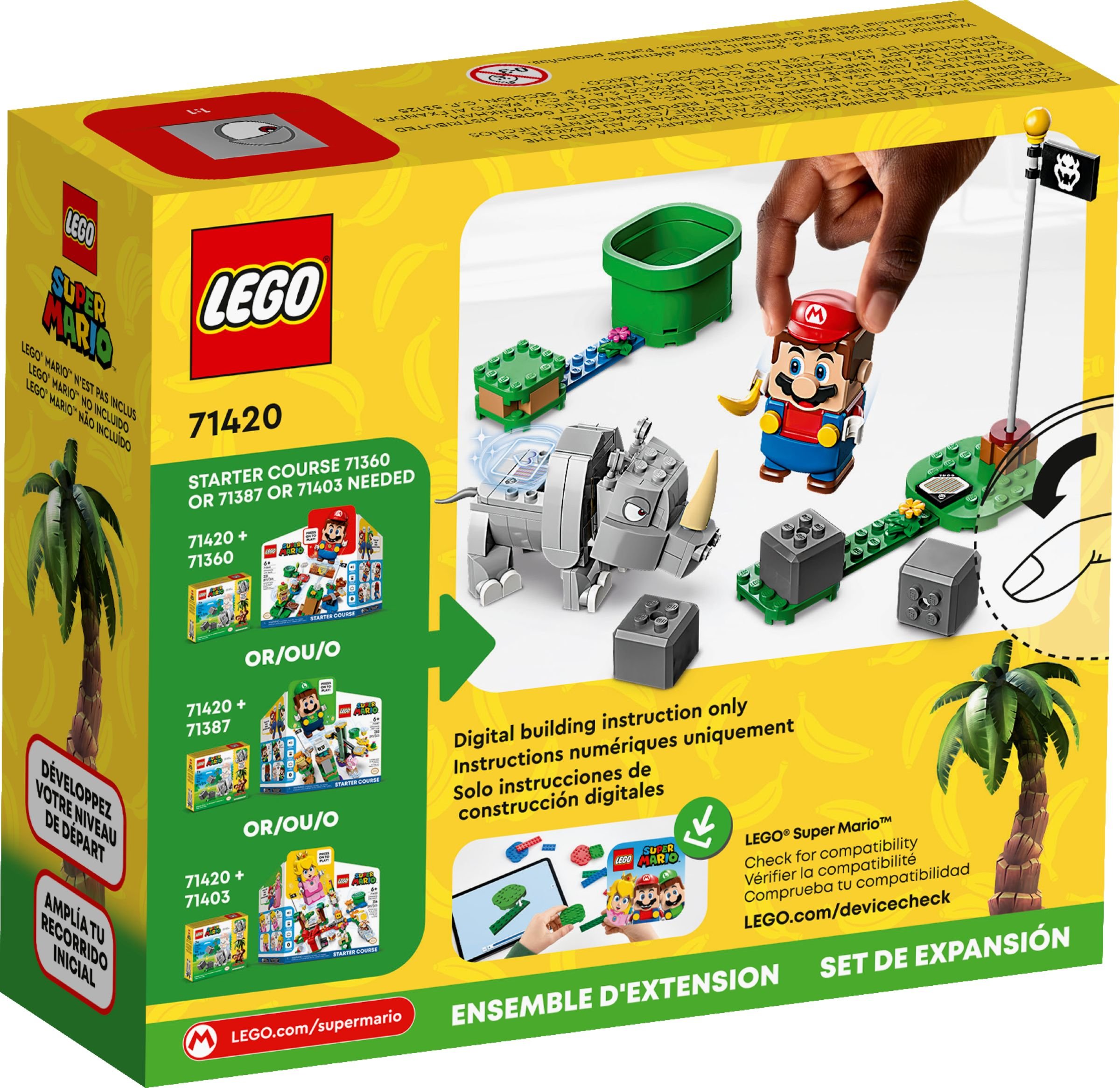 LEGO Super Mario 71420 Rambi das Rhino – Erweiterungsset LEGO_71420_alt2.jpg