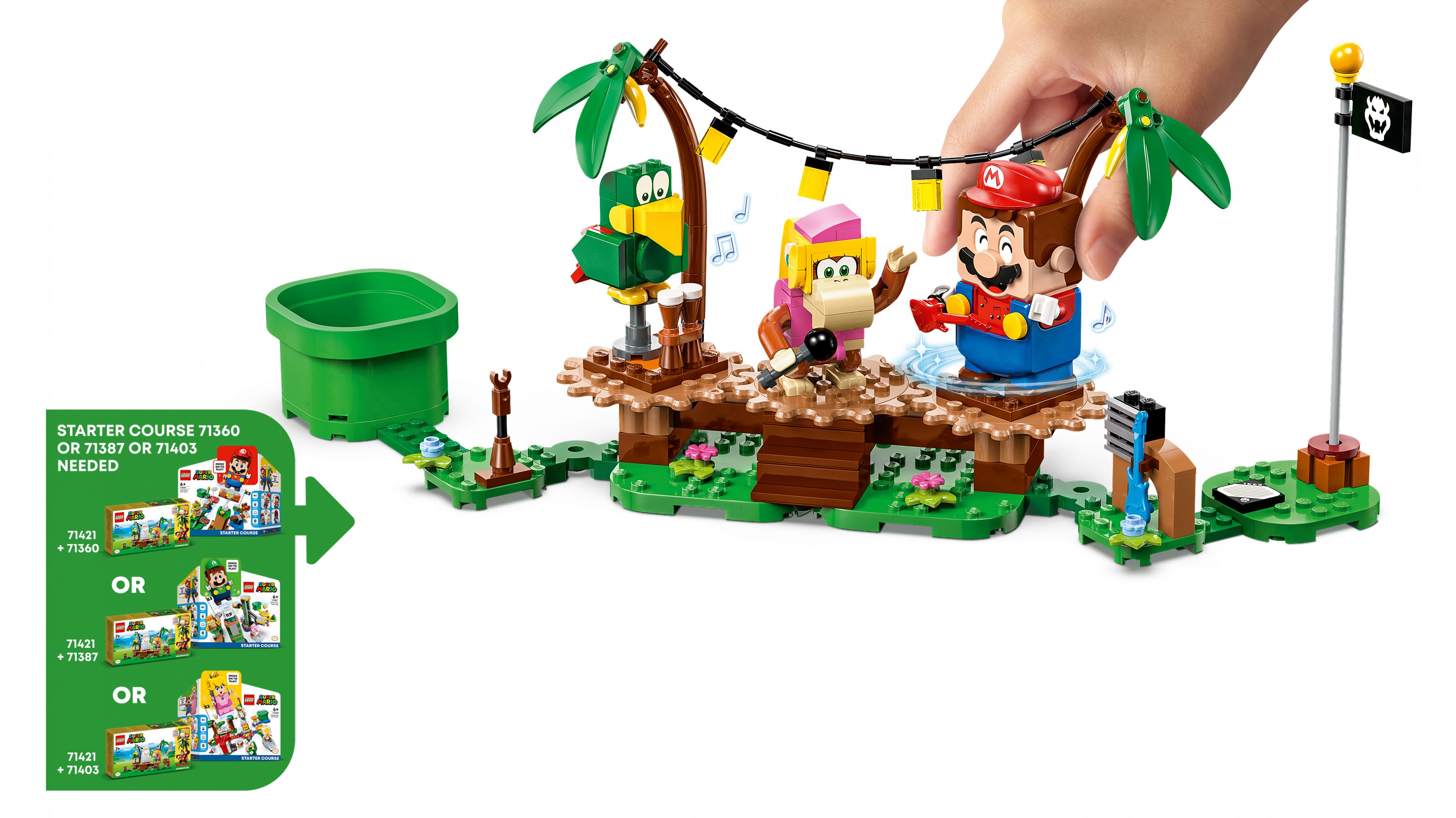 LEGO Super Mario 71421 Dixie Kongs Dschungel-Jam – Erweiterungsset LEGO_71421_WEB_SEC06_NOBG.jpg