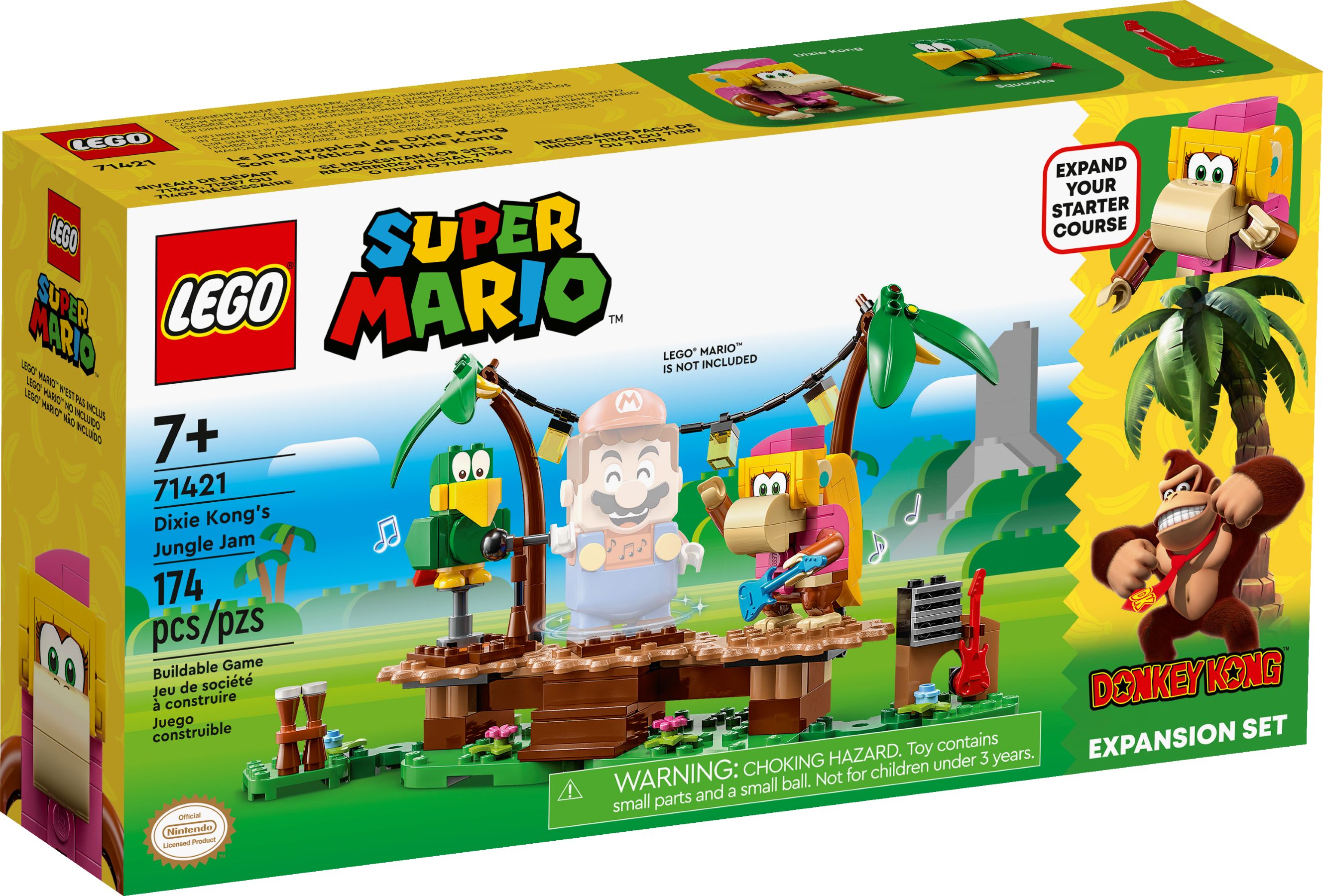 LEGO Super Mario 71421 Dixie Kongs Dschungel-Jam – Erweiterungsset LEGO_71421_alt1.jpg