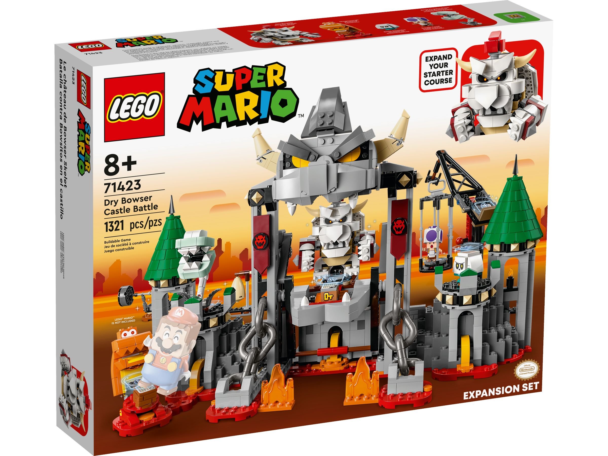 LEGO Super Mario 71423 Knochen-Bowsers Festungsschlacht – Erweiterungsset LEGO_71423_Box1_v39.jpg