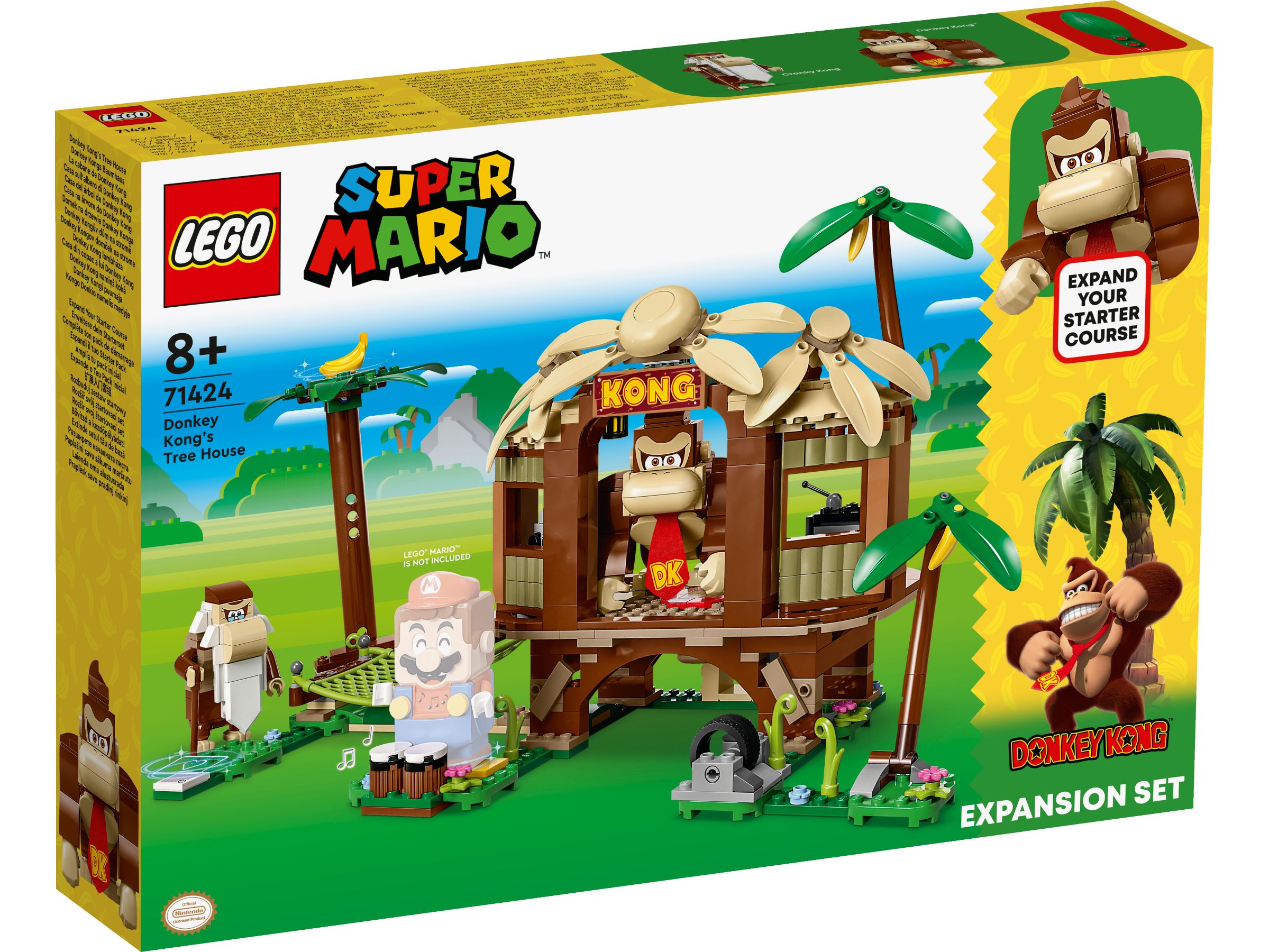 LEGO Super Mario 71424 Donkey Kongs Baumhaus – Erweiterungsset LEGO_71424_Box1_v29.jpg
