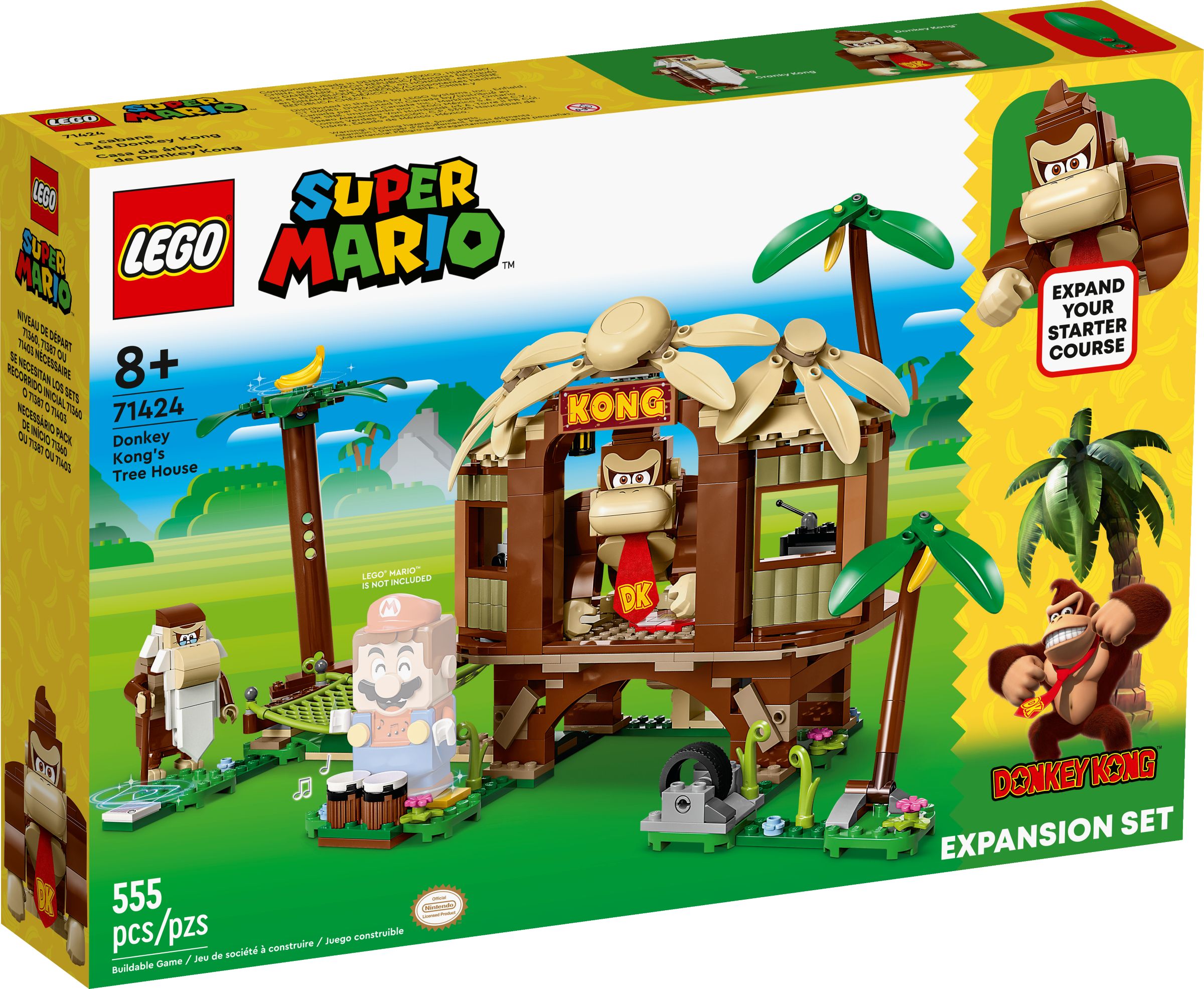 LEGO Super Mario 71424 Donkey Kongs Baumhaus – Erweiterungsset LEGO_71424_alt1.jpg