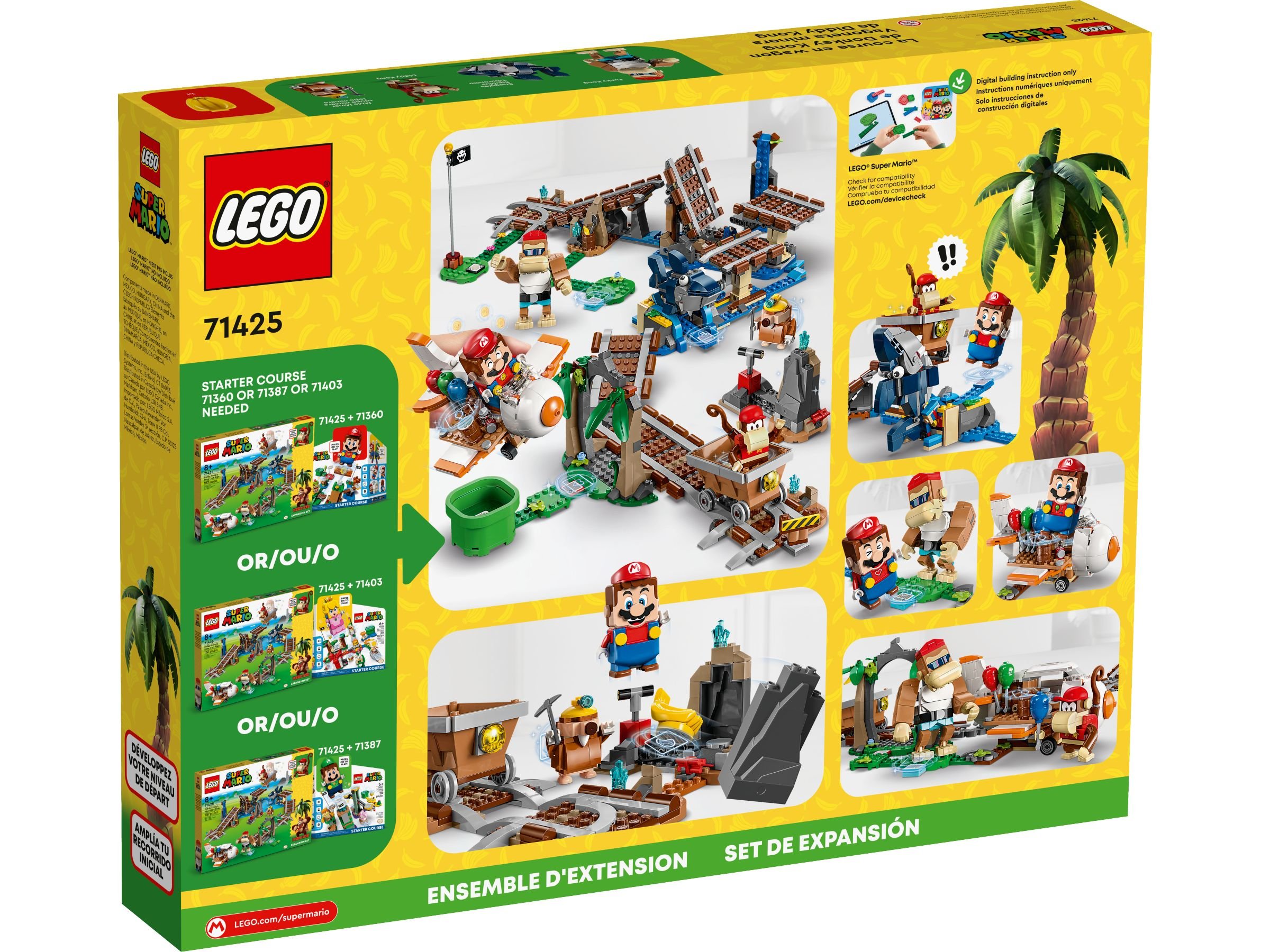 LEGO Super Mario 71425 Diddy Kongs Lorenritt – Erweiterungsset LEGO_71425_Box5_v39.jpg