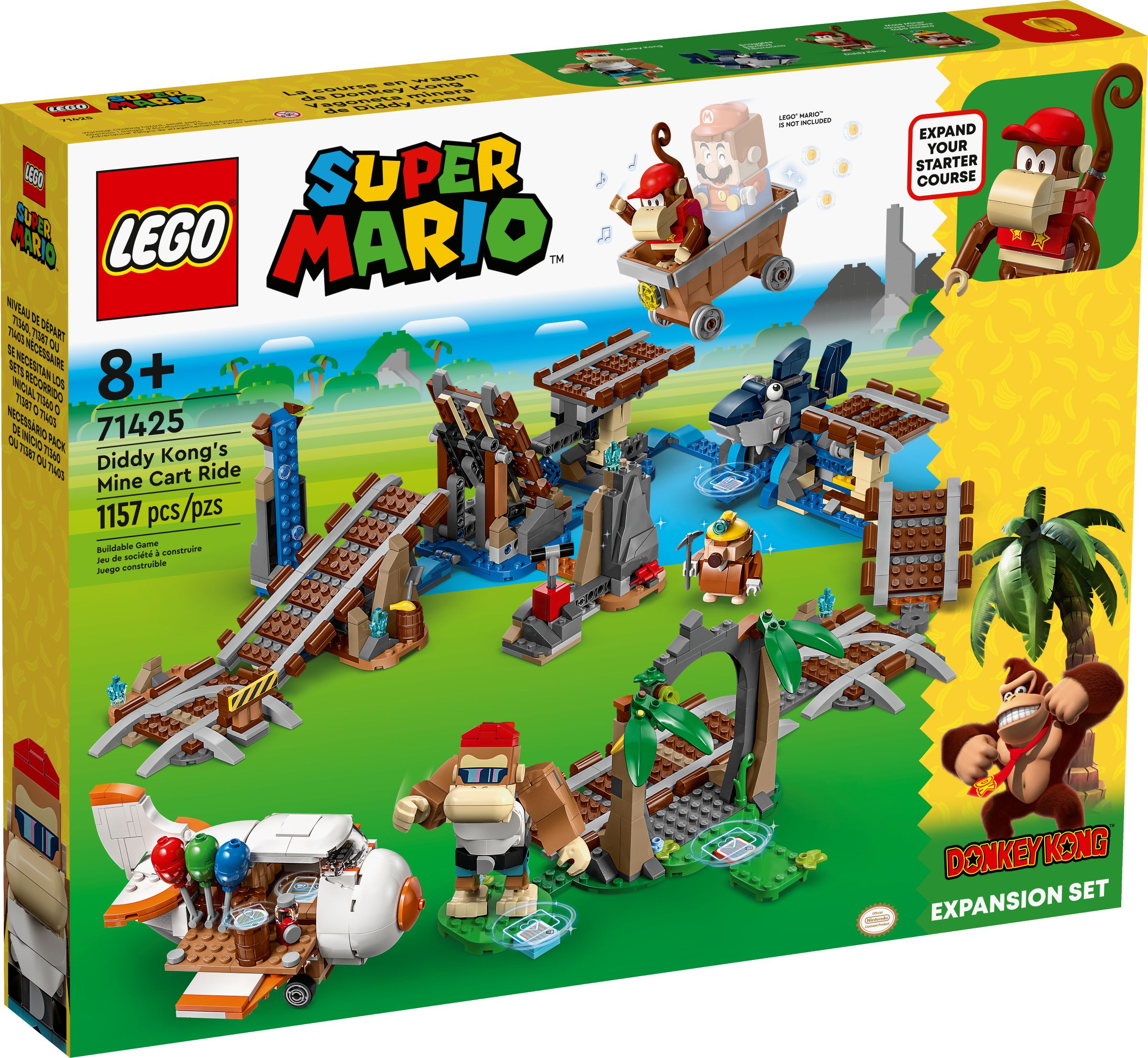 LEGO Super Mario 71425 Diddy Kongs Lorenritt – Erweiterungsset LEGO_71425_alt1.jpg