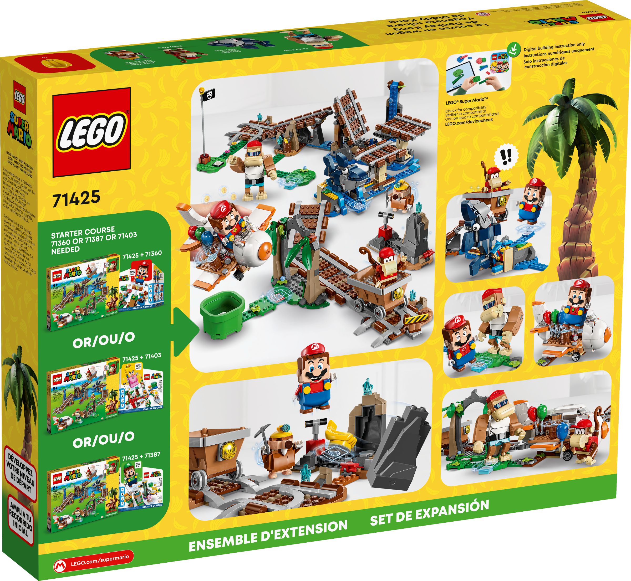 LEGO Super Mario 71425 Diddy Kongs Lorenritt – Erweiterungsset LEGO_71425_alt2.jpg