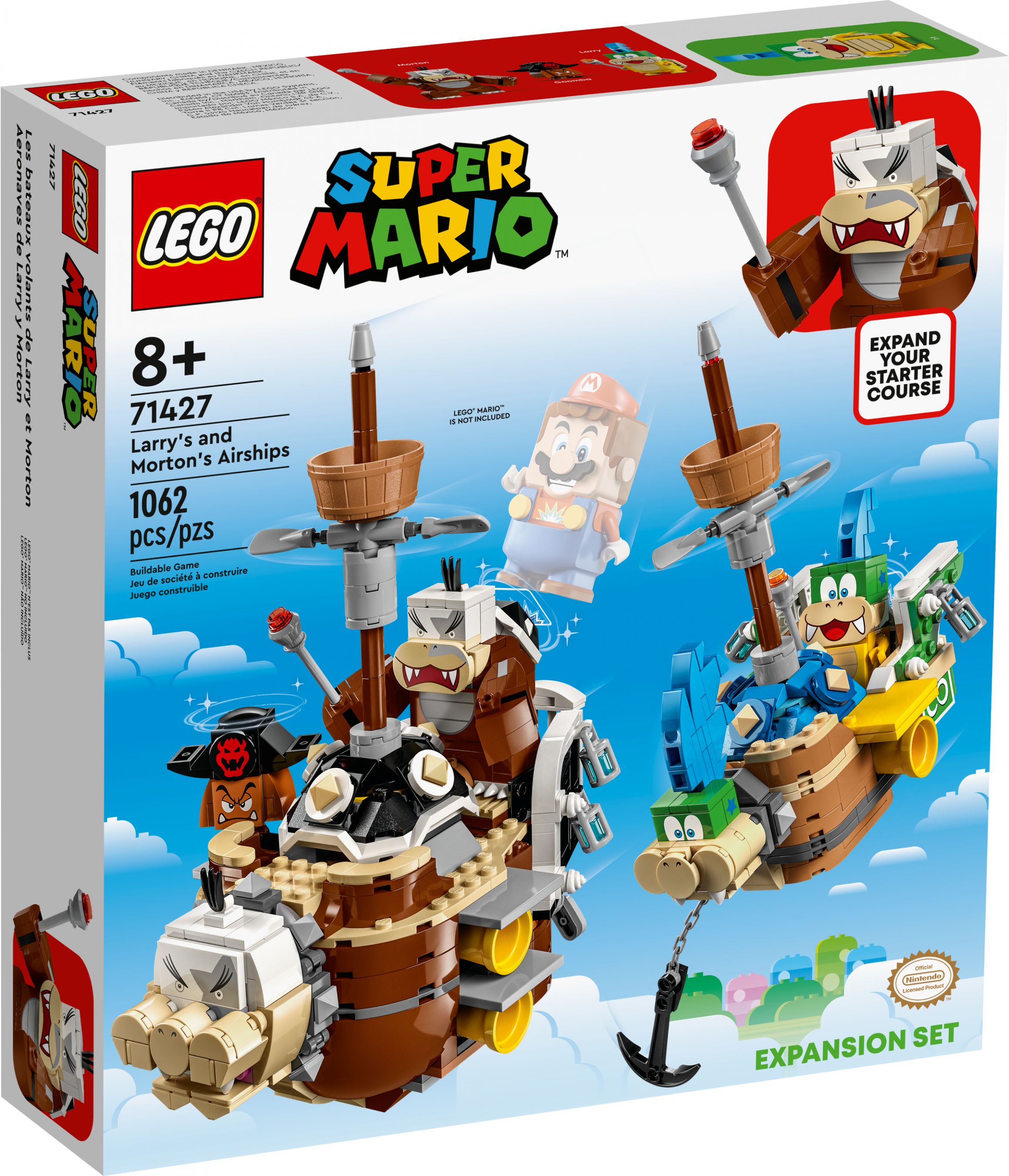 LEGO Super Mario 71427 Larry und Mortons Luftgaleeren – Erweiterungsset LEGO_71427_alt1.jpg